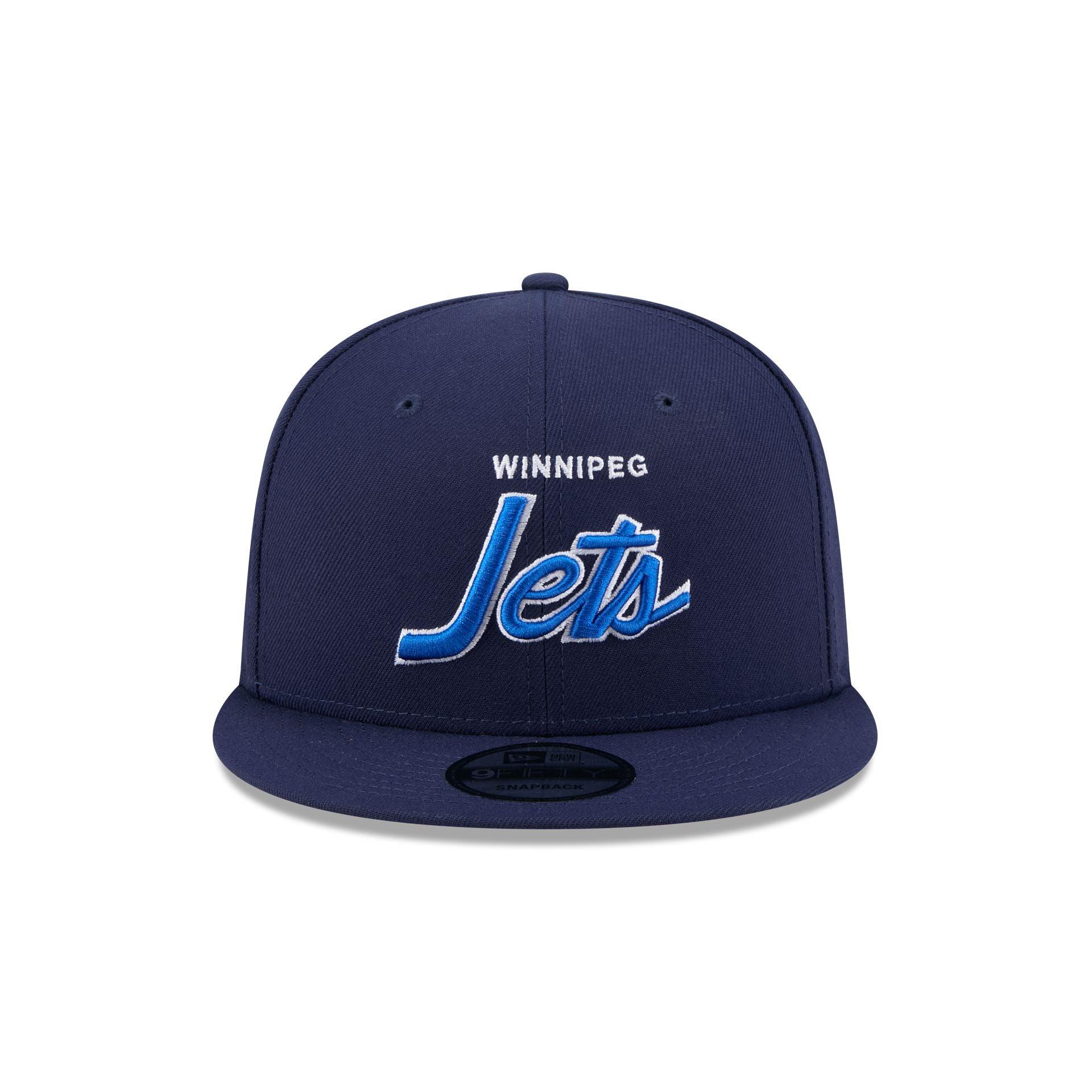 Winnipeg Jets Script 9FIFTY Snapback Hat Male Product Image