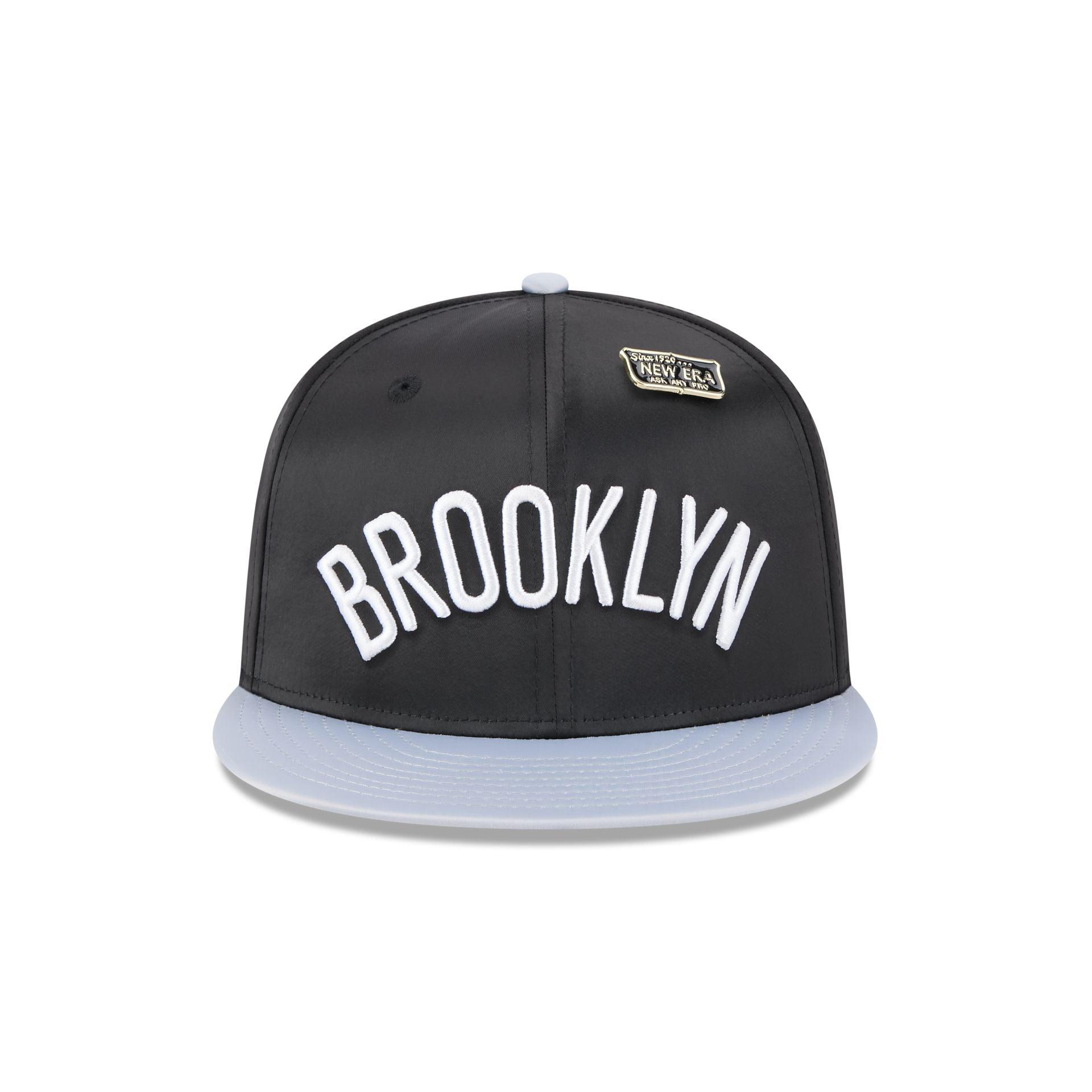 Brooklyn Nets Spring Satin 59FIFTY Fitted Hat Male Product Image