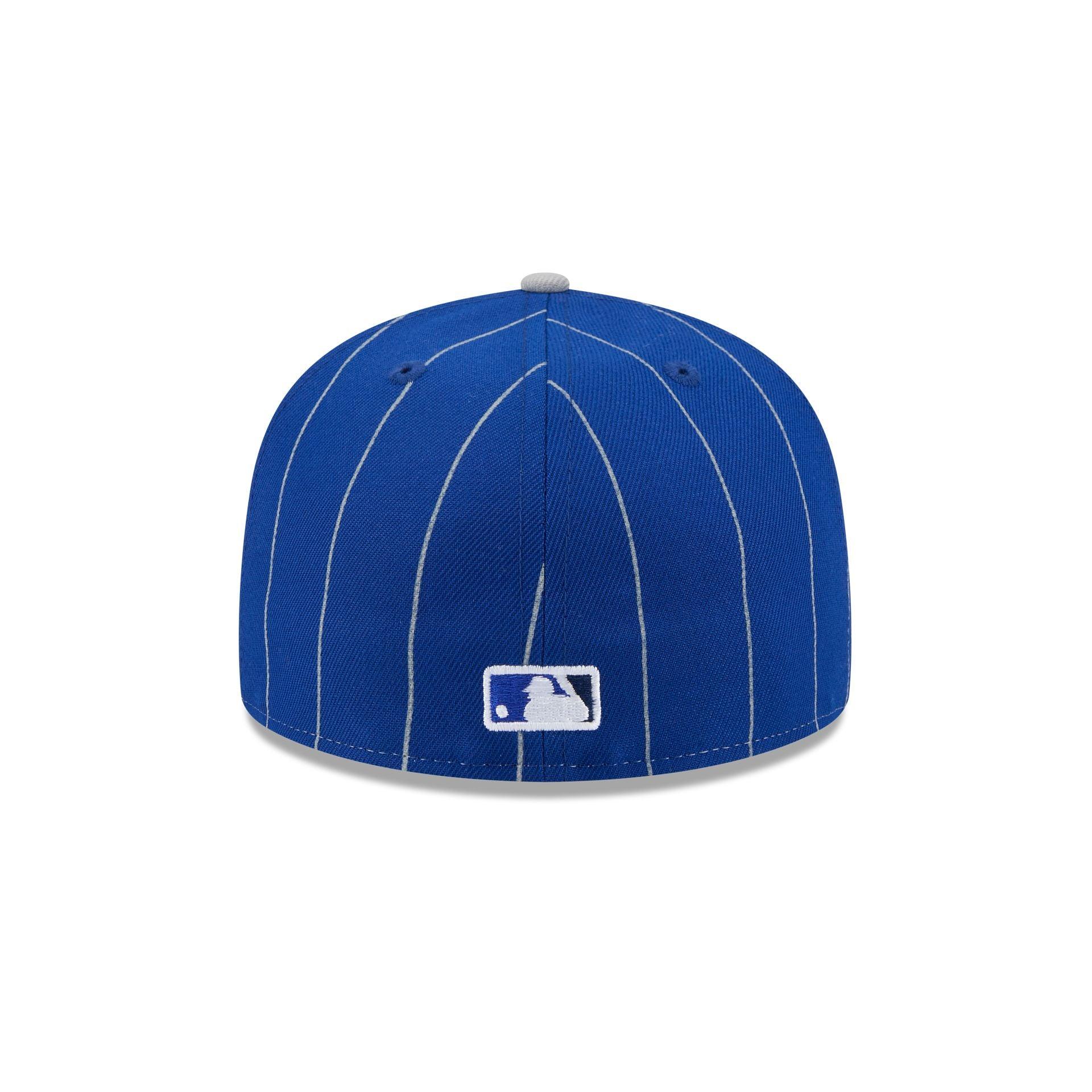 Toronto Blue Jays Pinstripe League Pin 59FIFTY Fitted Hat Male Product Image