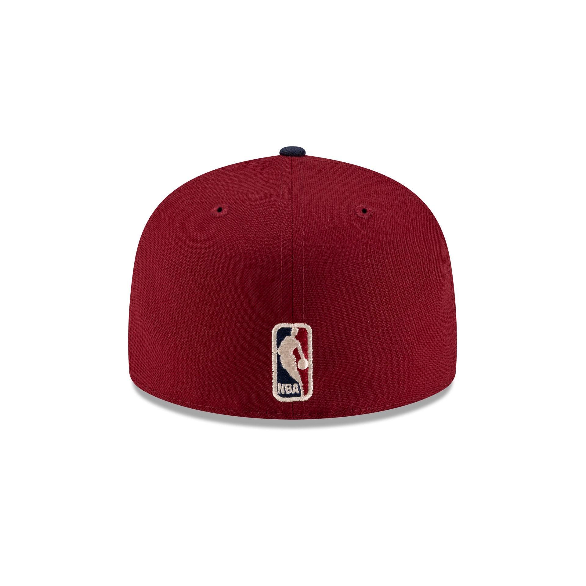 Cleveland Cavaliers 2010-2017 Hardwood Classics Sign Stack 59FIFTY Fitted Hat Male Product Image