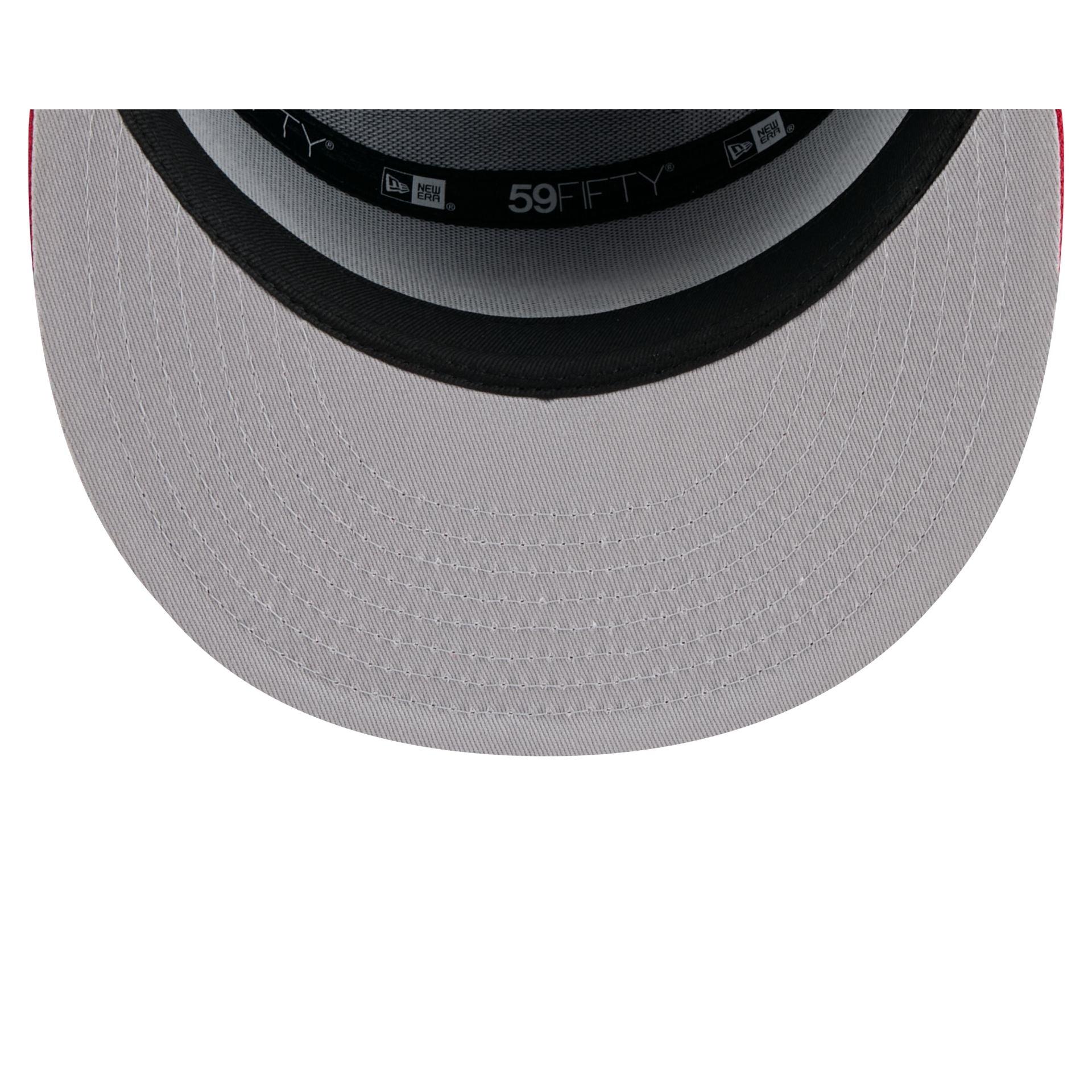 Cincinnati Reds 2025 All-Star Game Workout Split Panel 59FIFTY Fitted Hat Male Product Image