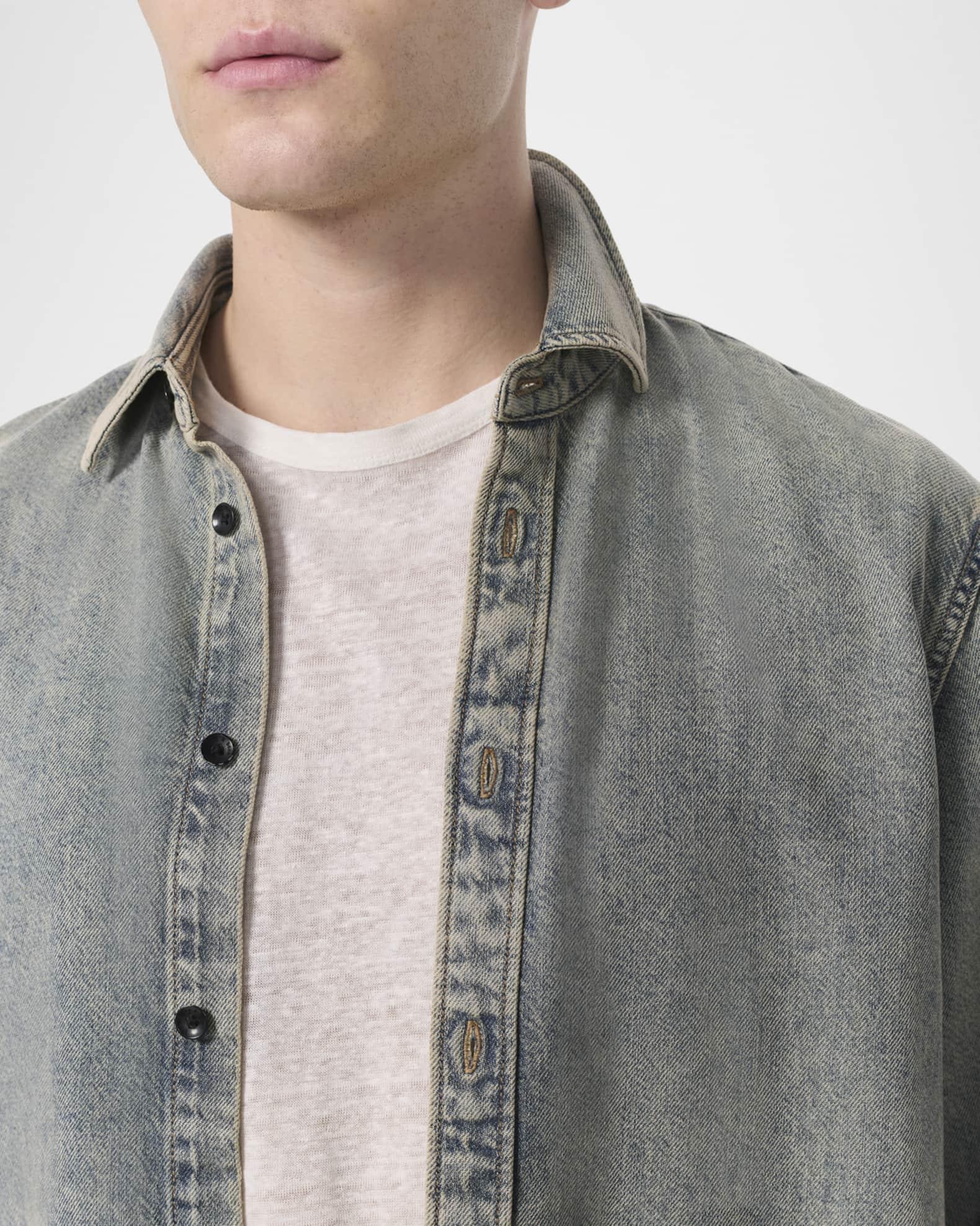 Mens Finch Denim Shirt Product Image