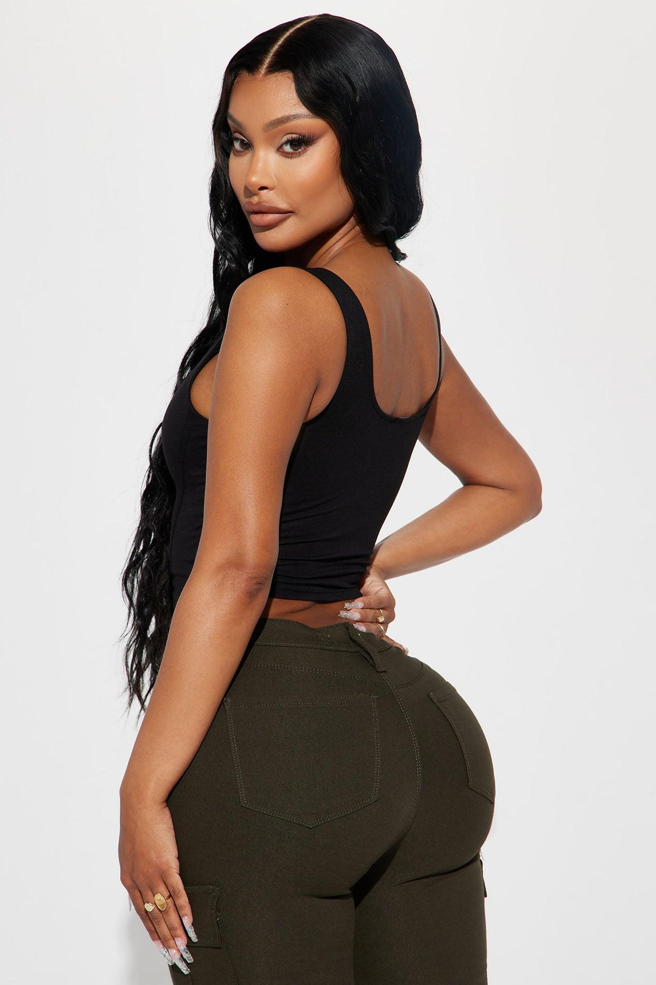 Amanza Corset Top - Black Product Image