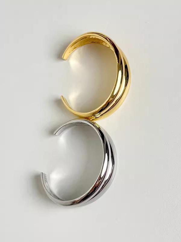 Geometric Shiny Solid Color Bracelet Accessories Product Image