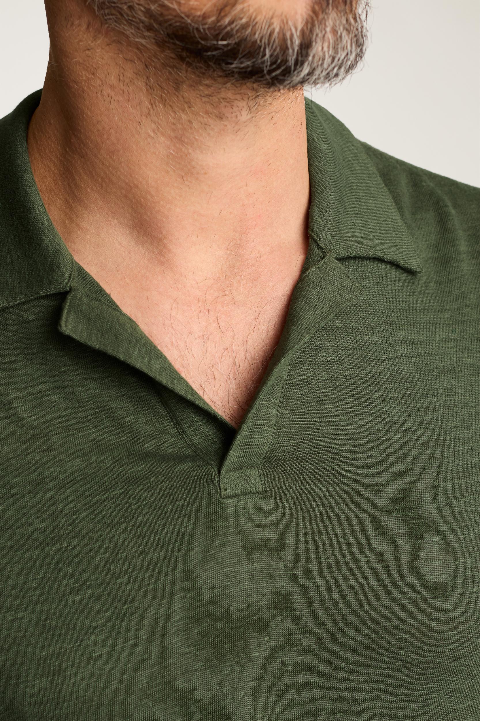 Linen Polo Product Image