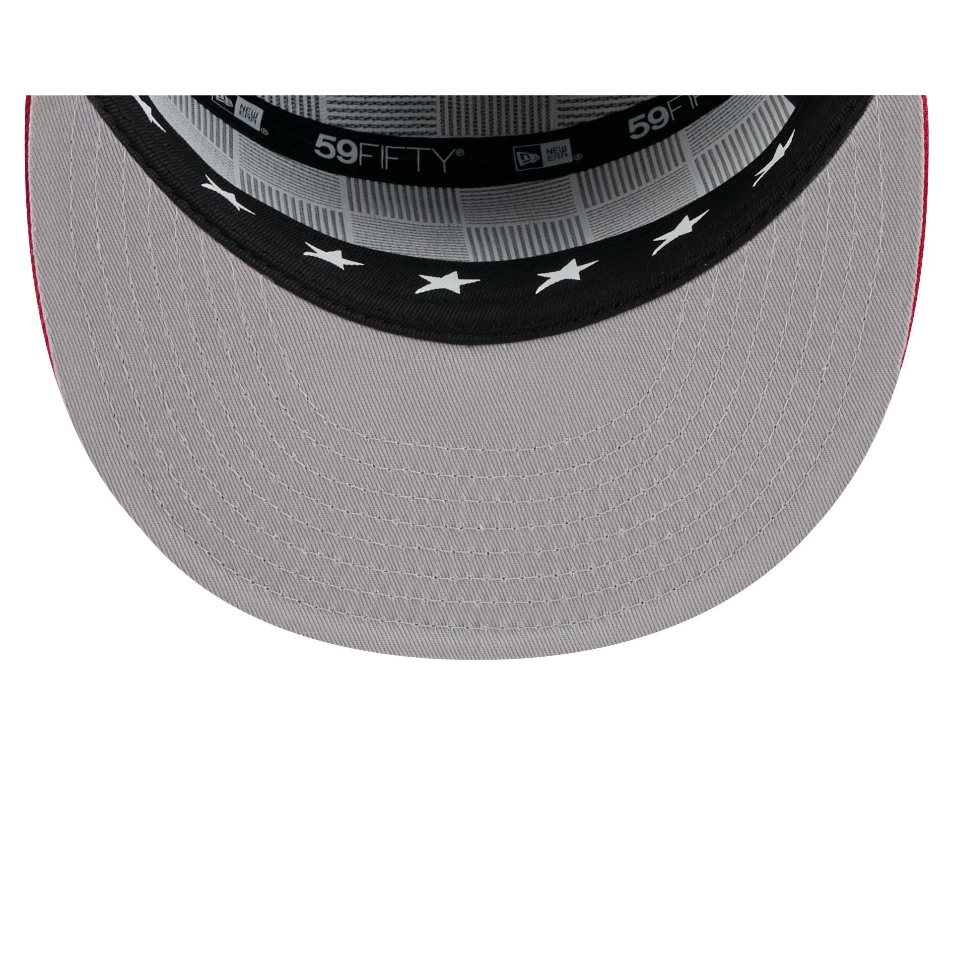 Texas Rangers 2025 All-Star Game Split Panel 59FIFTY Fitted Hat Male Product Image