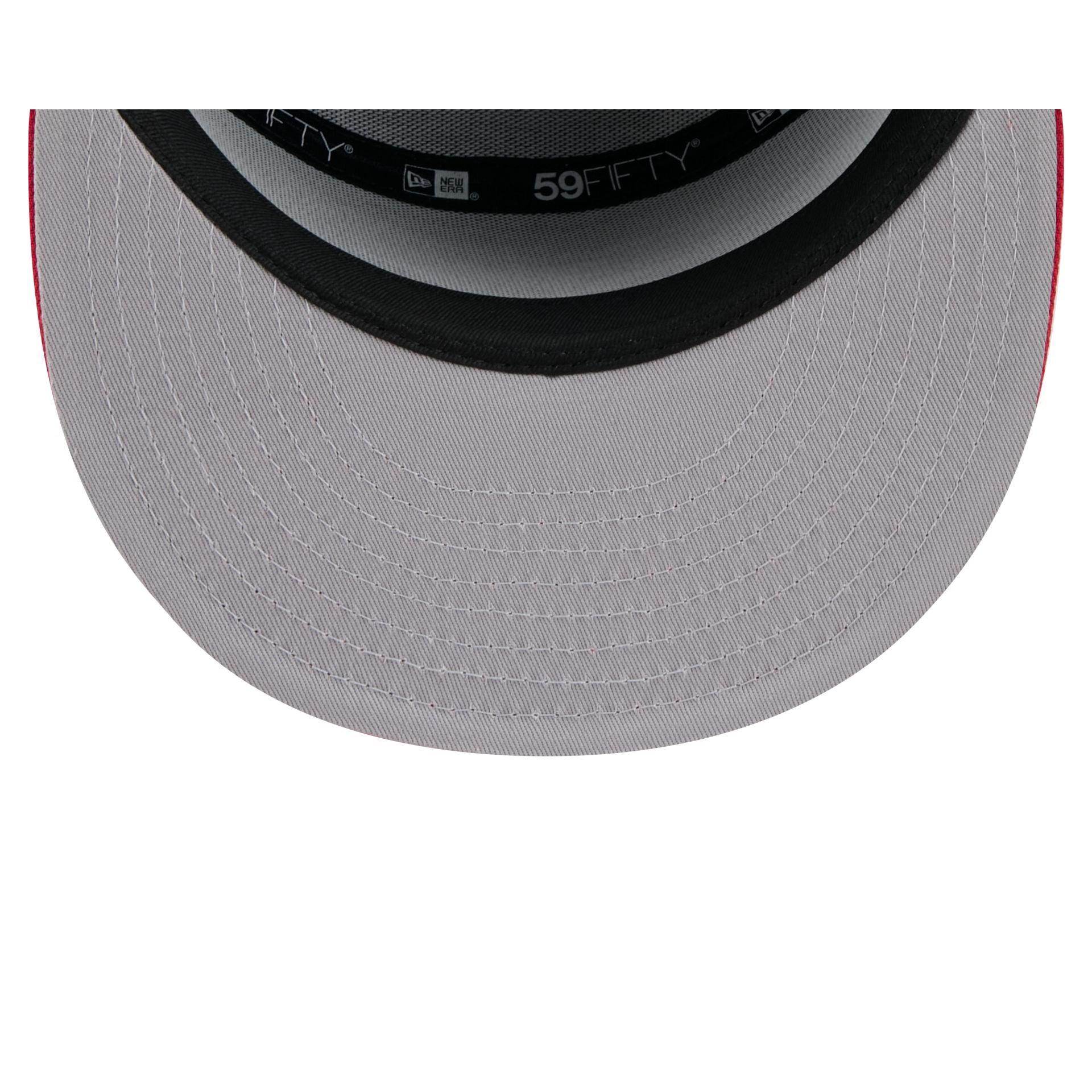 Buffalo Bills 2025 Sideline Hot Weather Black 59FIFTY Fitted Hat Male Product Image