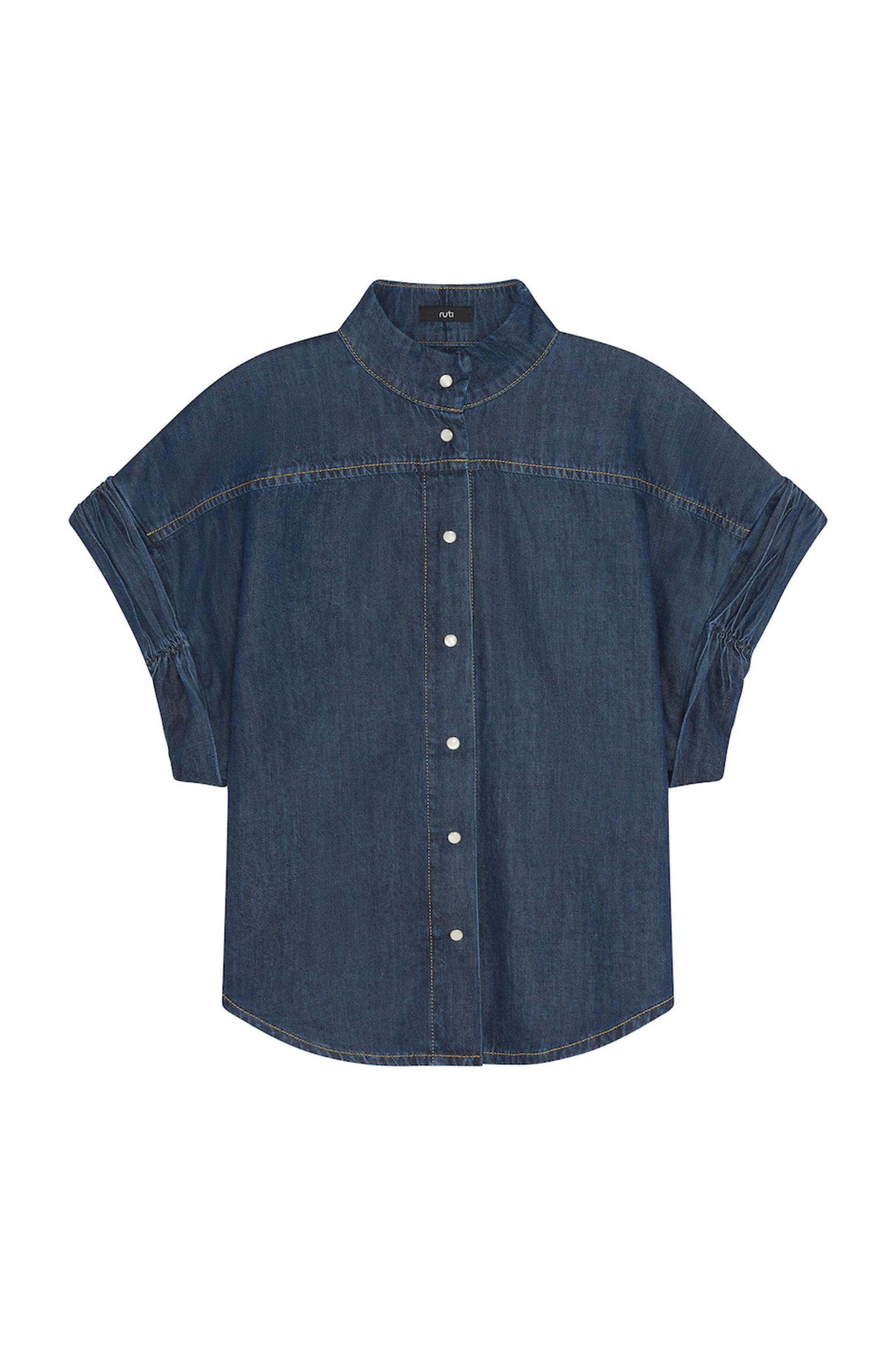 Always Chic Denim Blouse Product Image