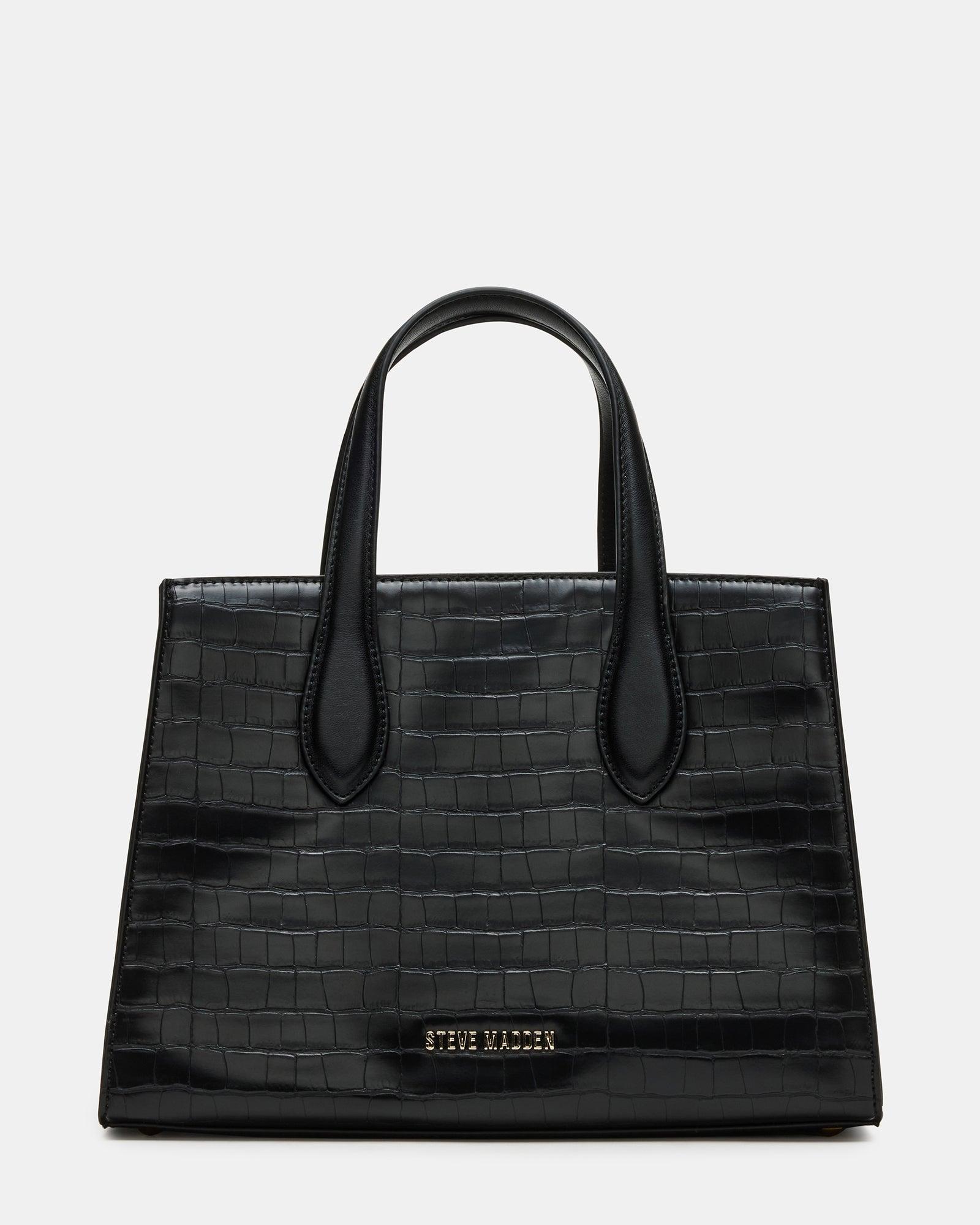 CALLEB BAG BLACK CROCODILE Female Product Image