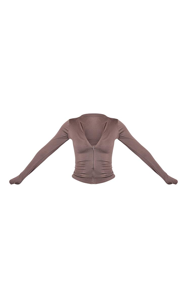 Espresso Seamless Jacket Product Image