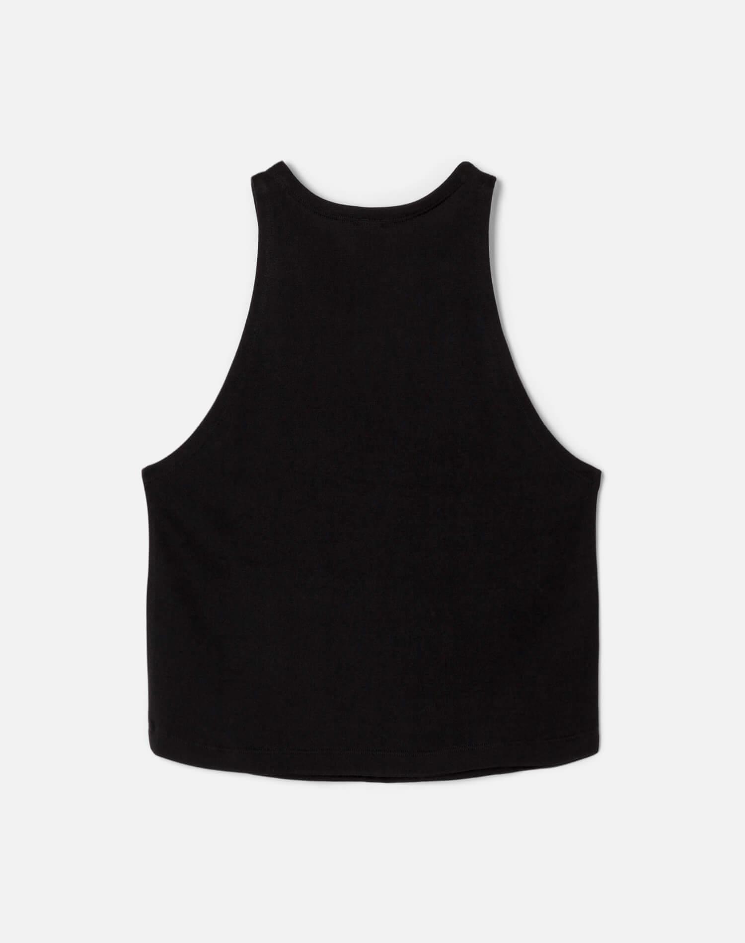 Shrunken Boyfriend Jersey - Black Female Product Image