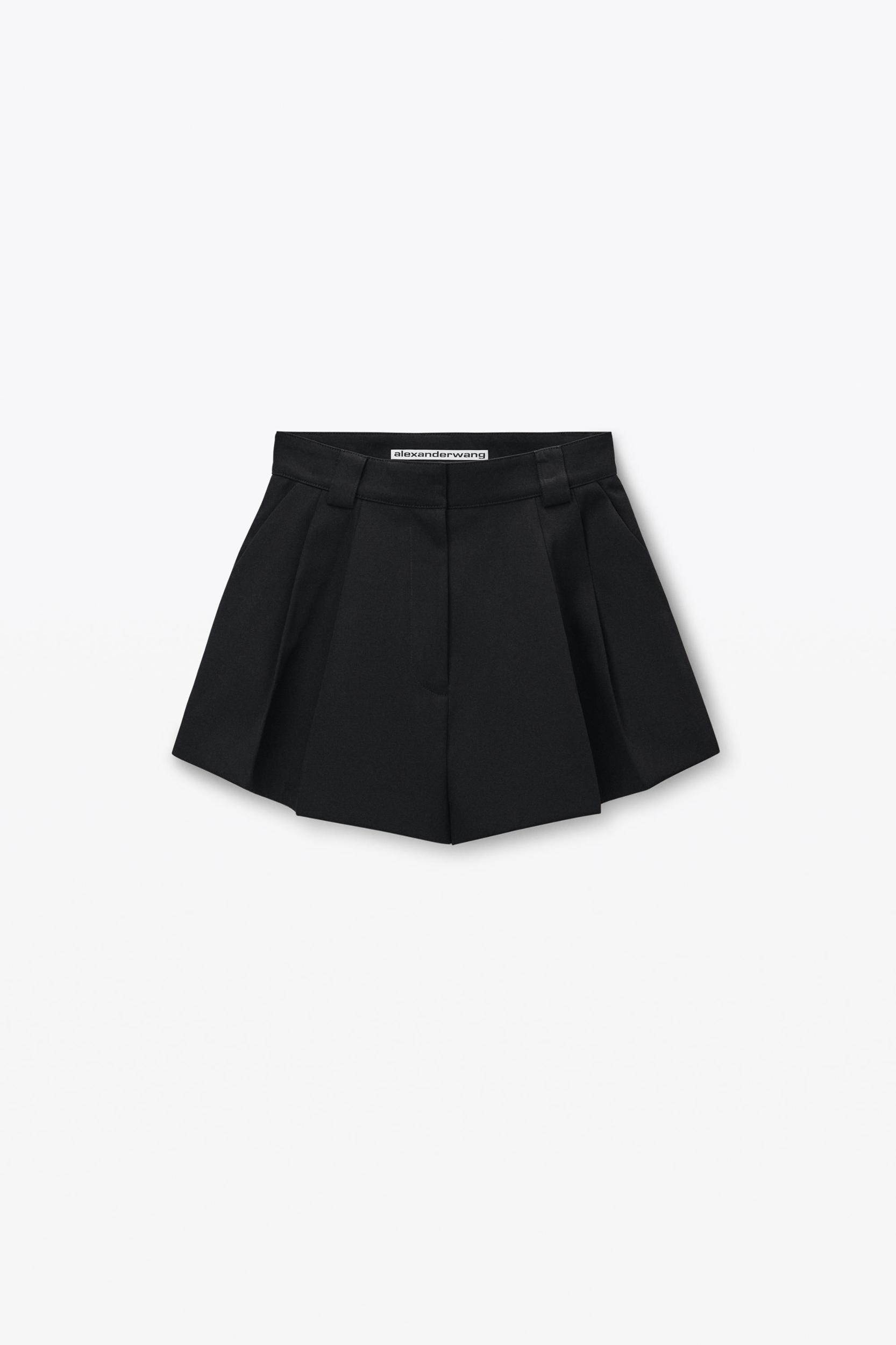 High-waist Flared Shorts Product Image
