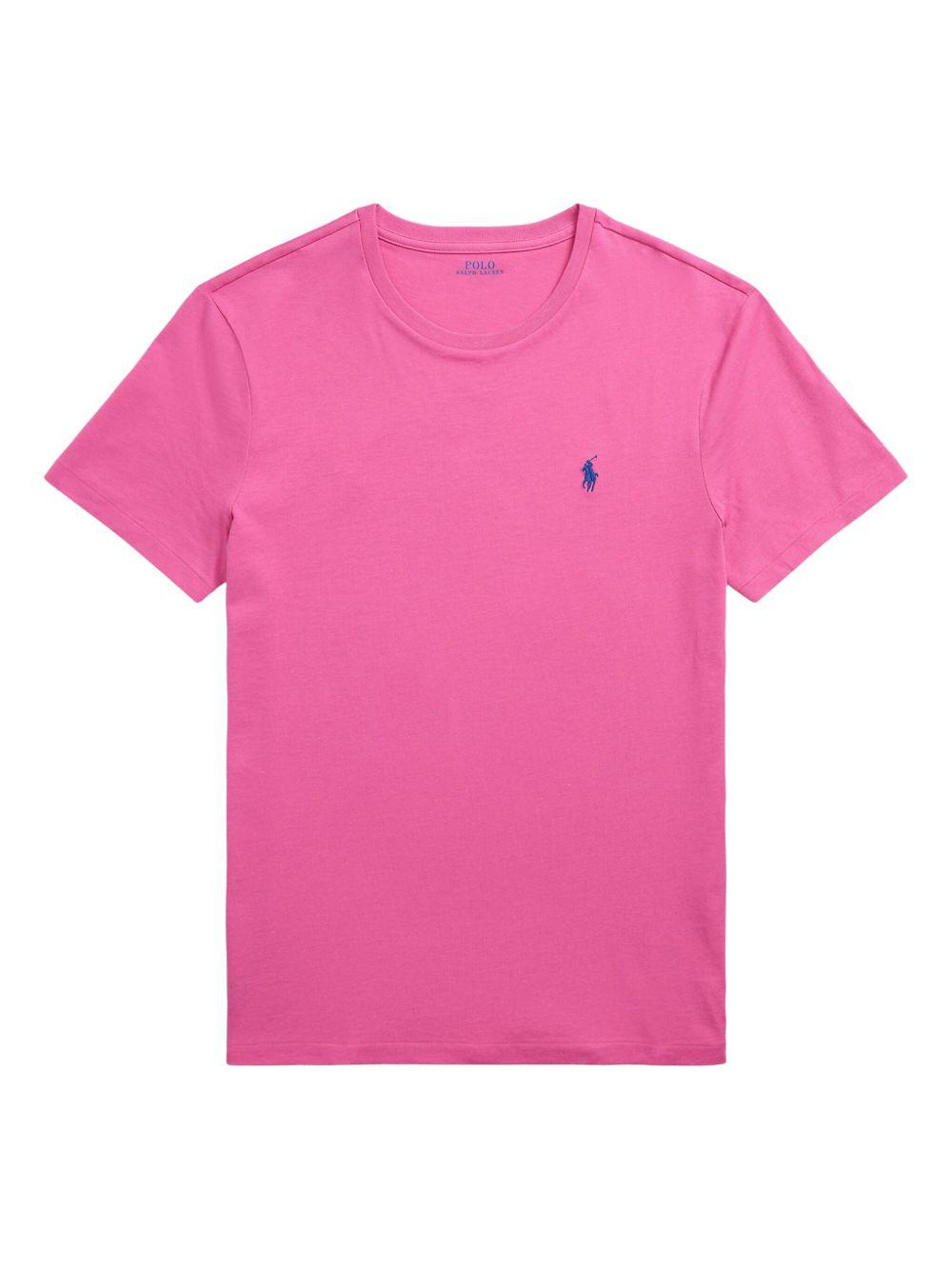 POLO RALPH LAUREN Custom Slim Fit Jersey T-shirt Clothing In Multicolor Product Image