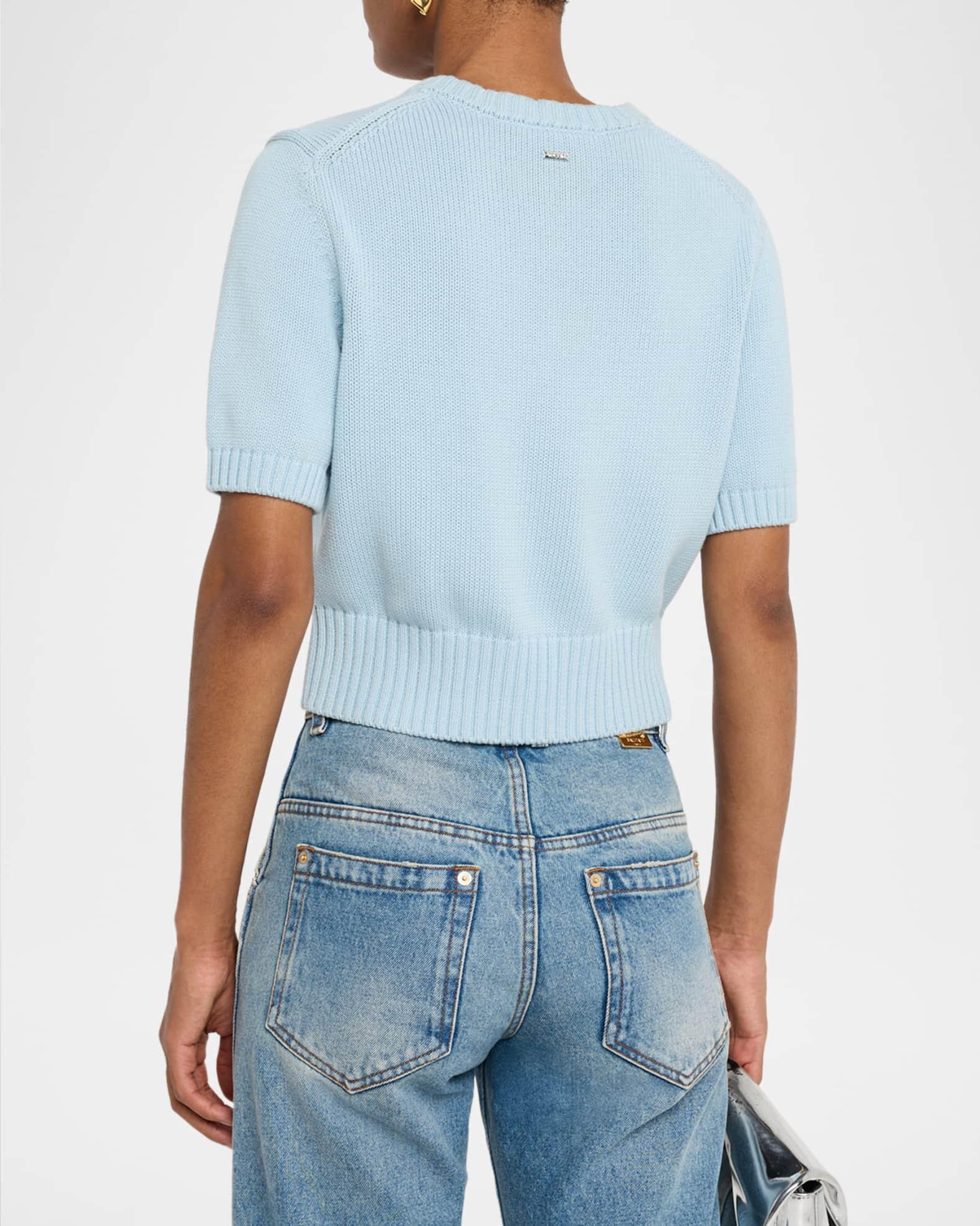 Elsie Short-Sleeve Sweater Product Image