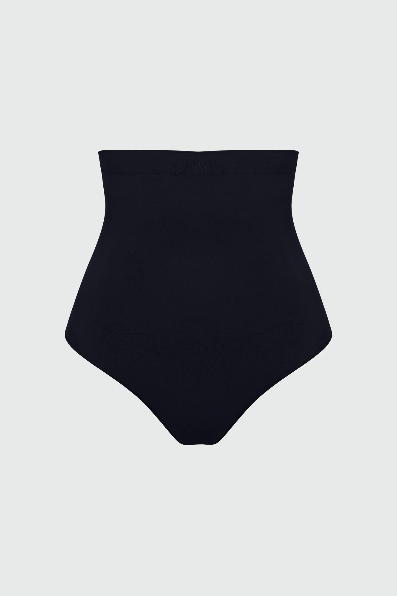 Nova Seamless Sculpt Strong Compression High Waisted Thong - Black Female Product Image