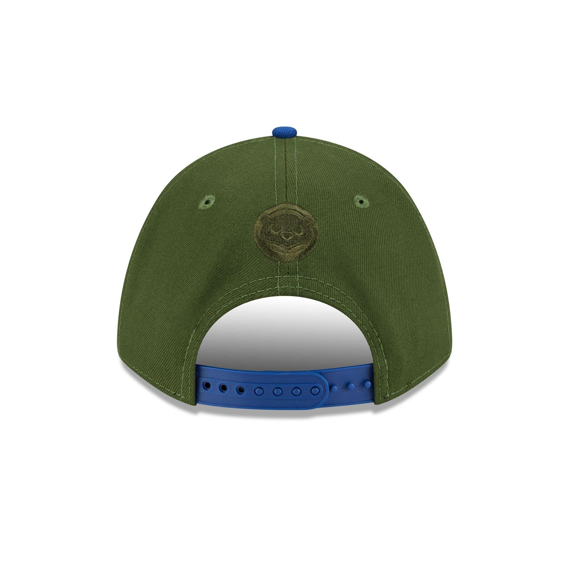 Alpha Industries x Buffalo Bills Olive Green 9FORTY M-Crown A-Frame Snapback Hat Male Product Image