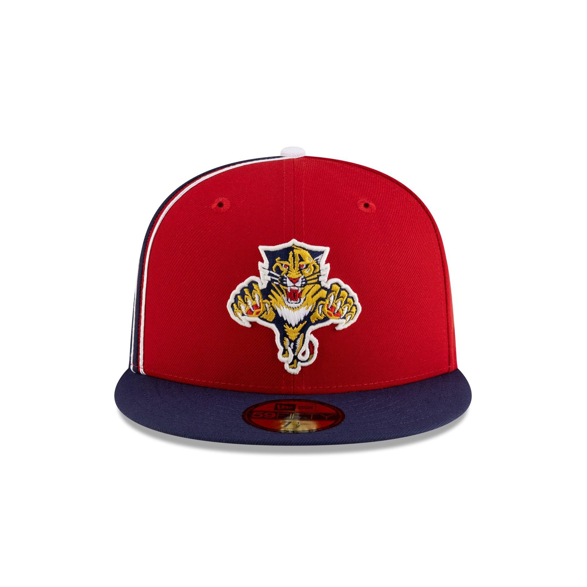 Florida Panthers Vintage Scarlet 59FIFTY Fitted Hat Male Product Image