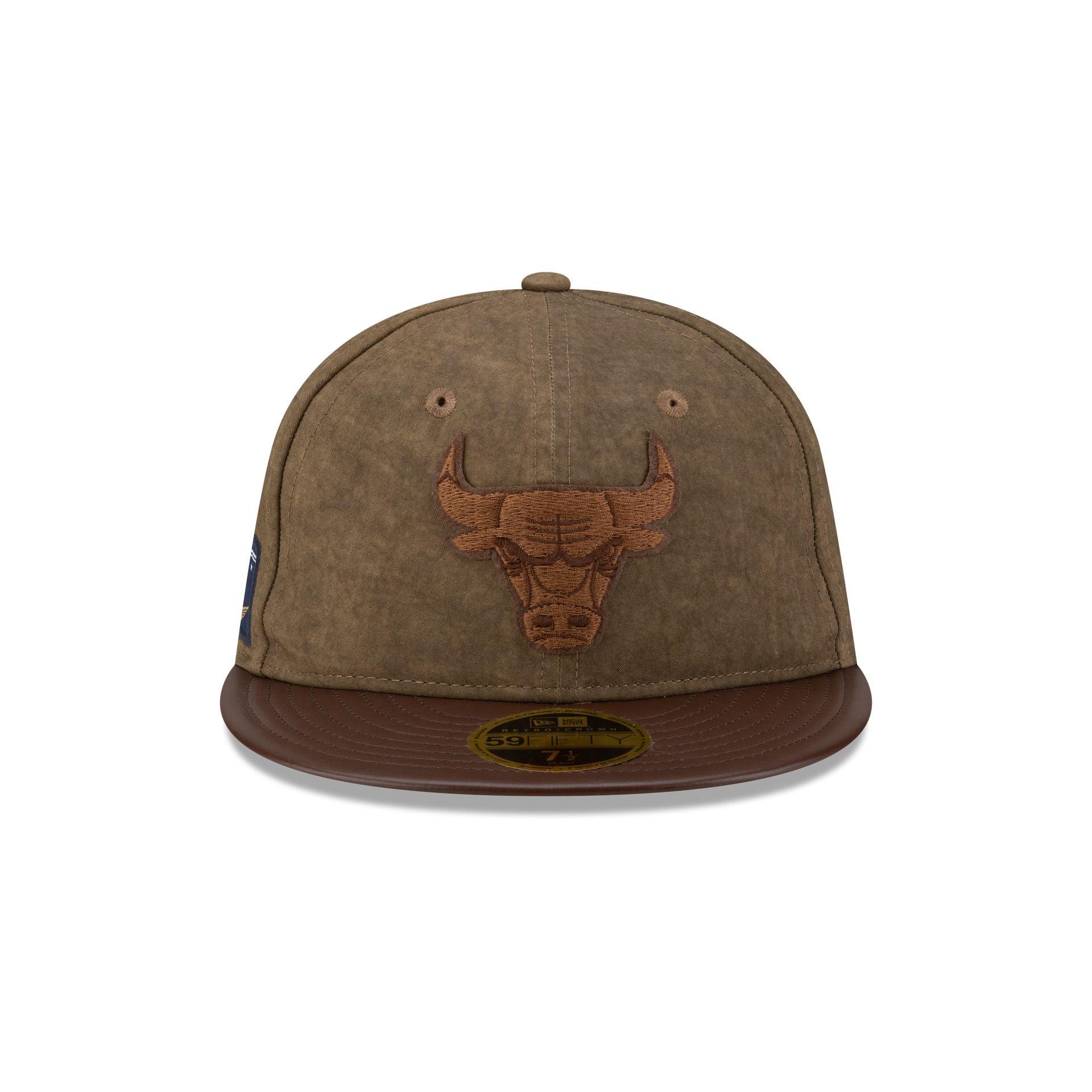 Chicago Bulls Utility Linen Retro Crown 59FIFTY Fitted Hat Male Product Image