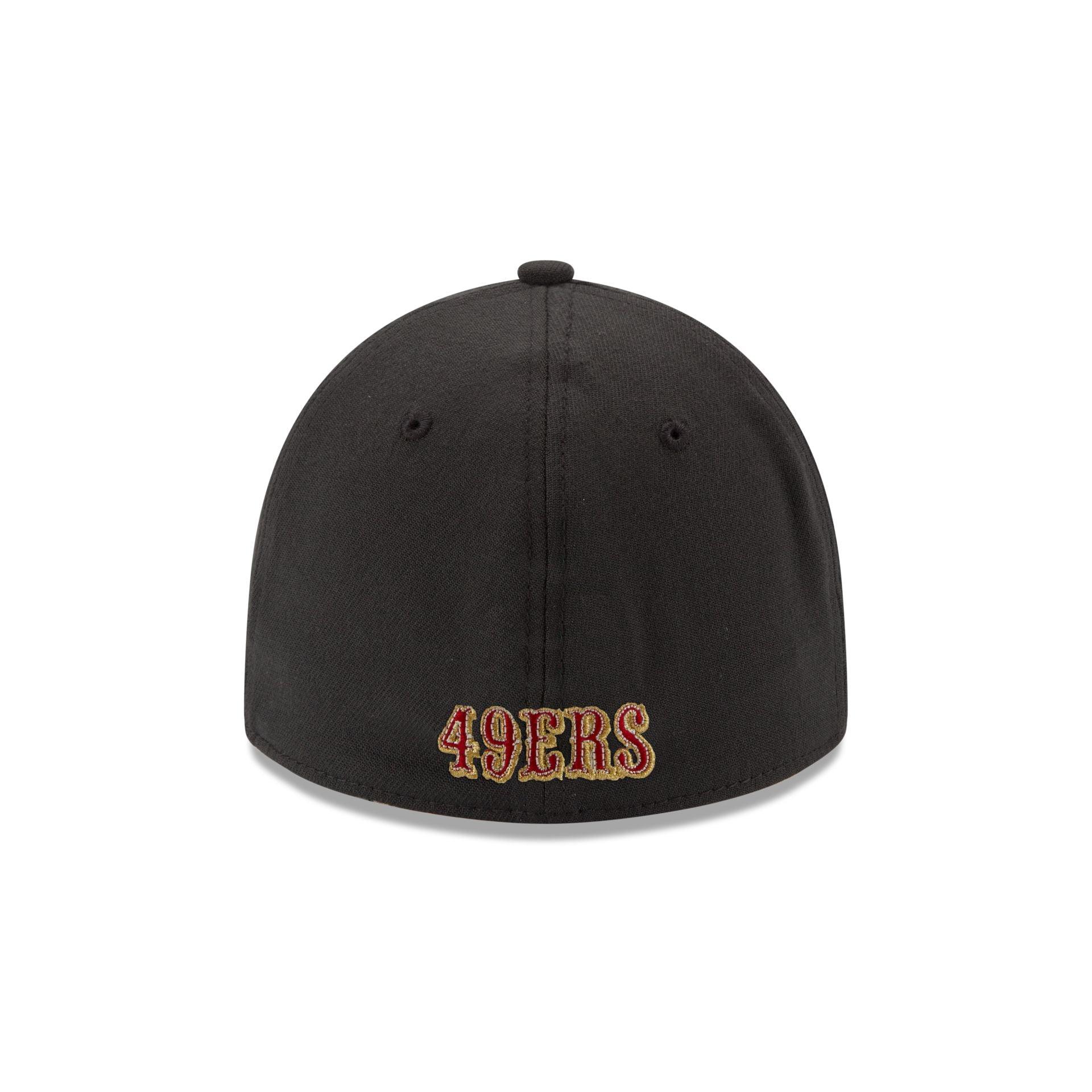 San Francisco 49ers Team Classic Black 39THIRTY Stretch Fit Hat Male Product Image
