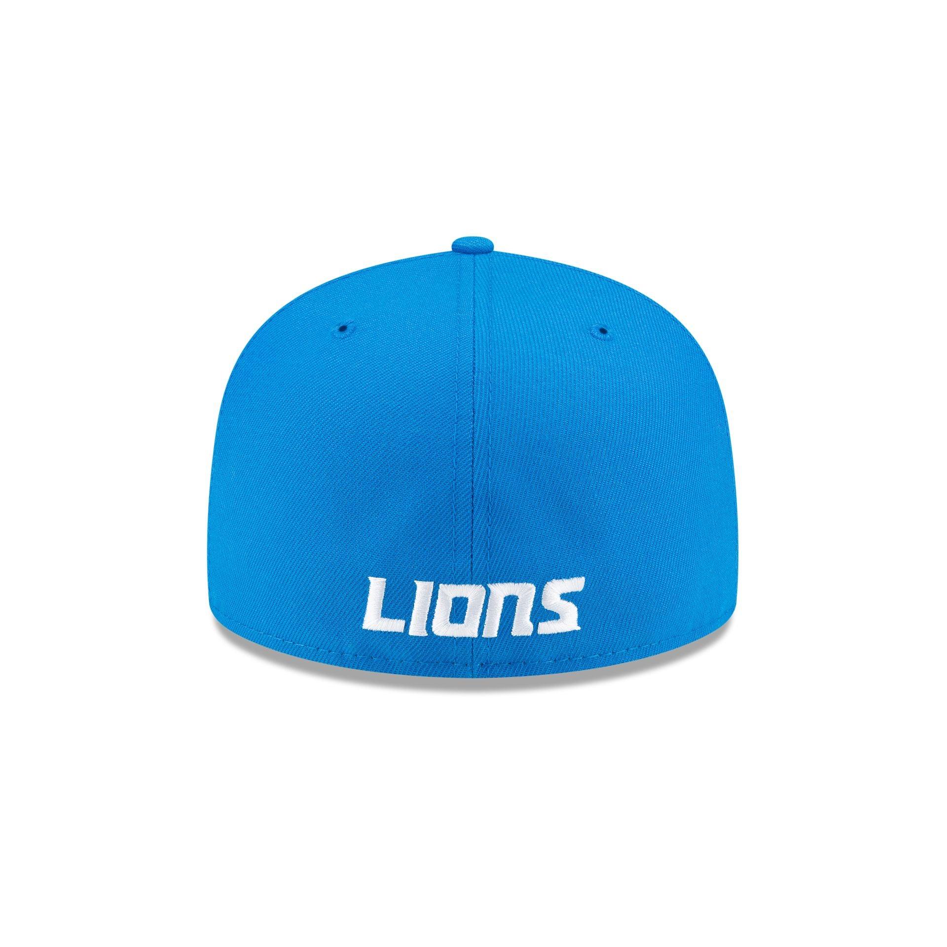 Detroit Lions Basic Blue 59FIFTY Fitted Hat Male Product Image