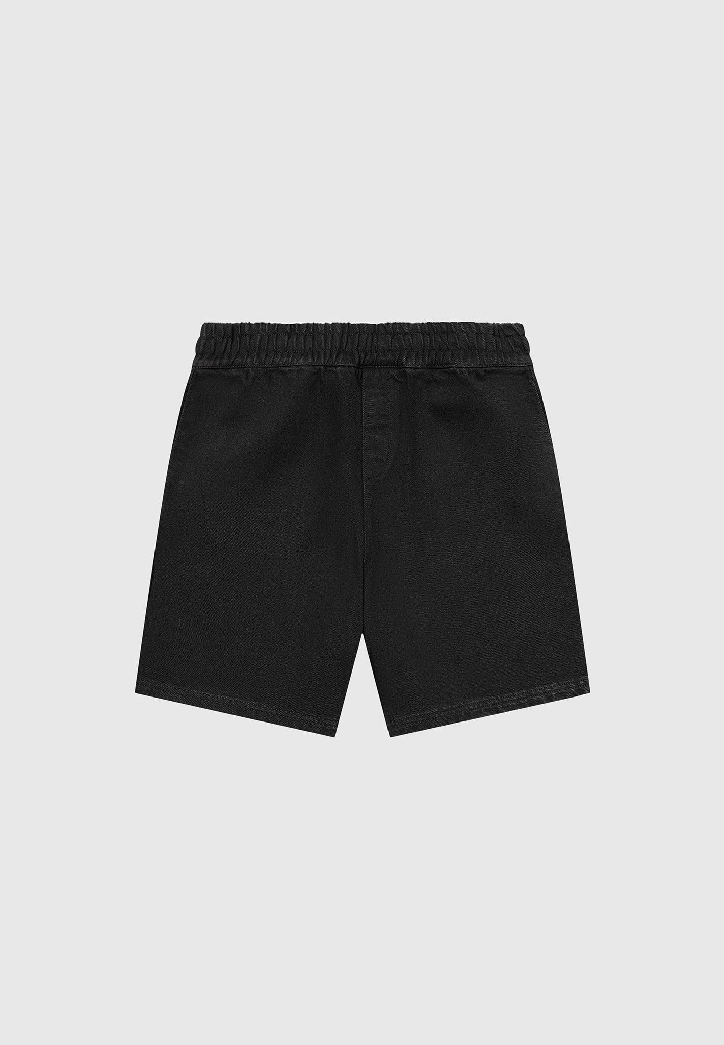 Denim Shorts - Black Male Product Image