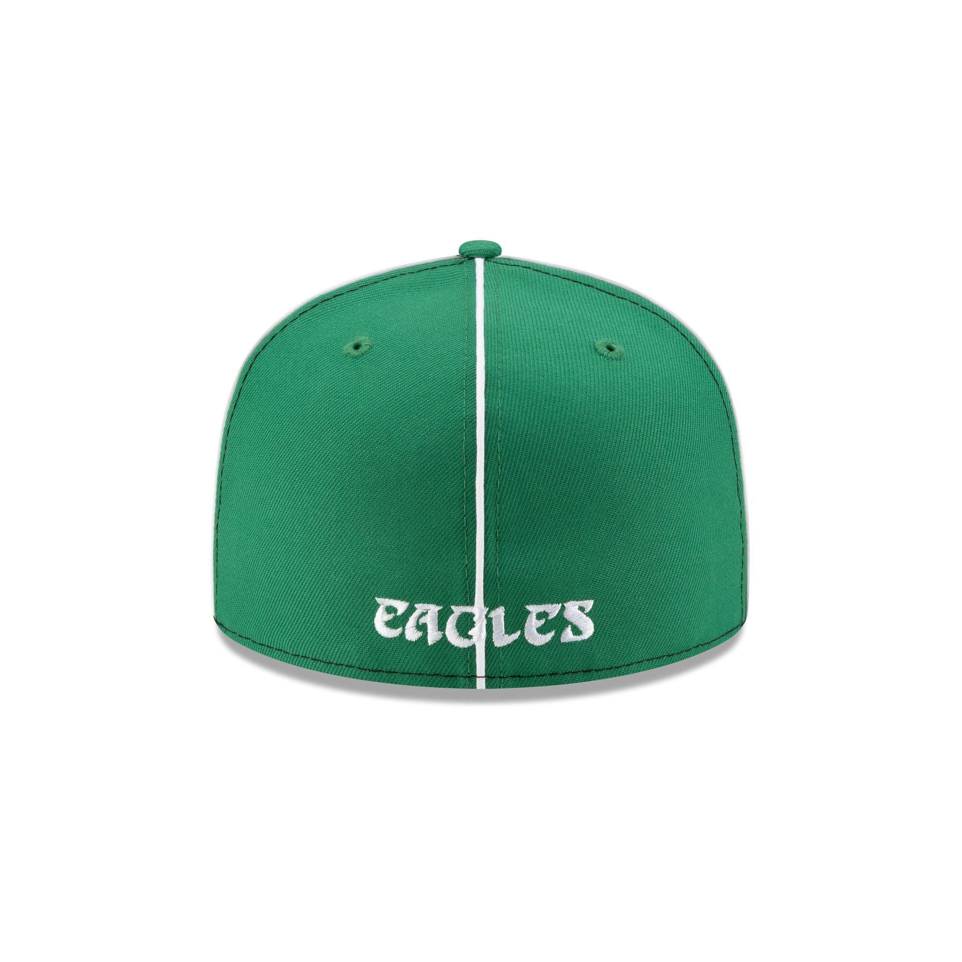 Philadelphia Eagles Two-Tone Pinwheel 59FIFTY Fitted Hat Male Product Image