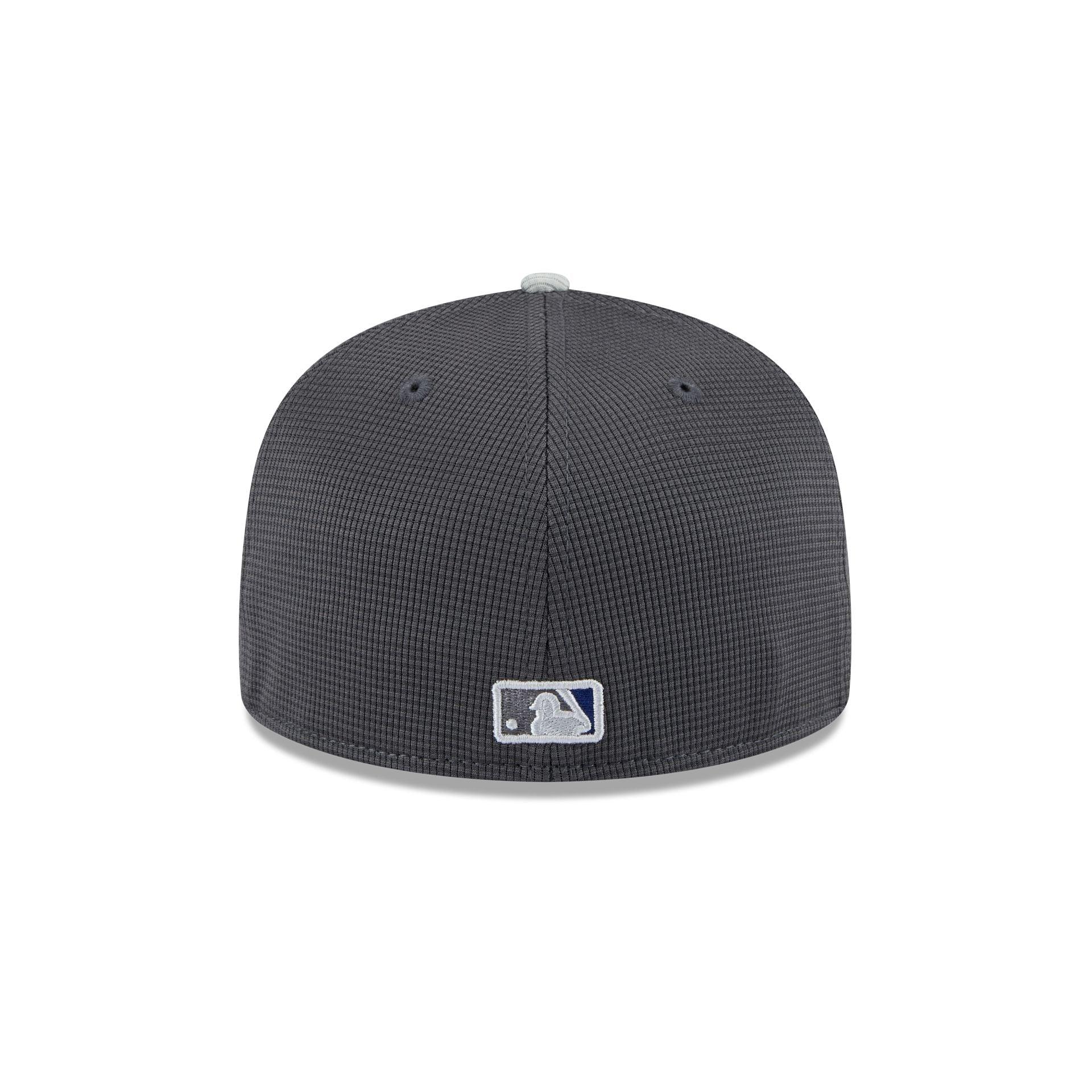 Los Angeles Dodgers 2025 Batting Practice Gray 59FIFTY Fitted Hat Male Product Image