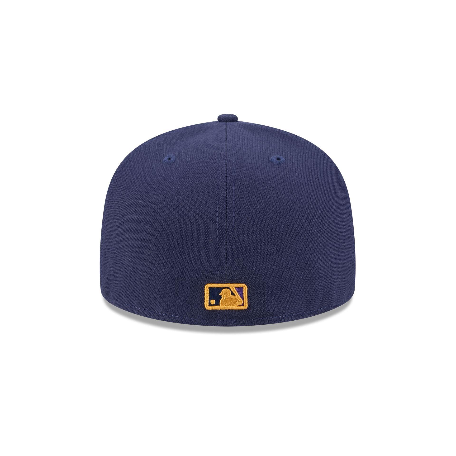 Men's New Era Navy Atlanta Braves 2025 59FIFTY Day 59FIFTY Fitted Hat with Pins,  Product Image