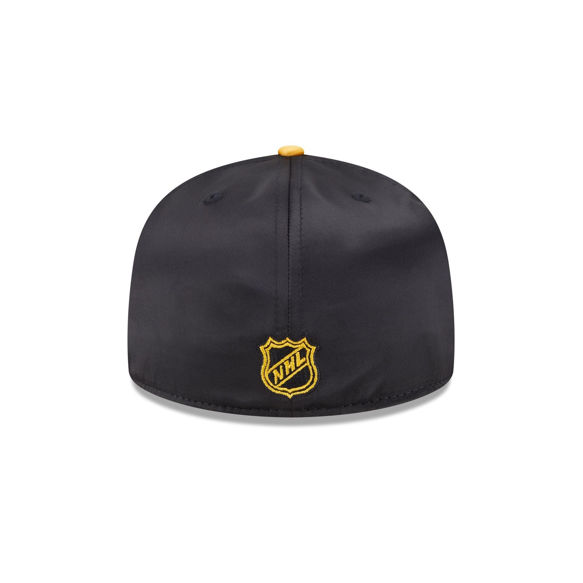 Boston Bruins Spring Satin 59FIFTY Fitted Hat Male Product Image