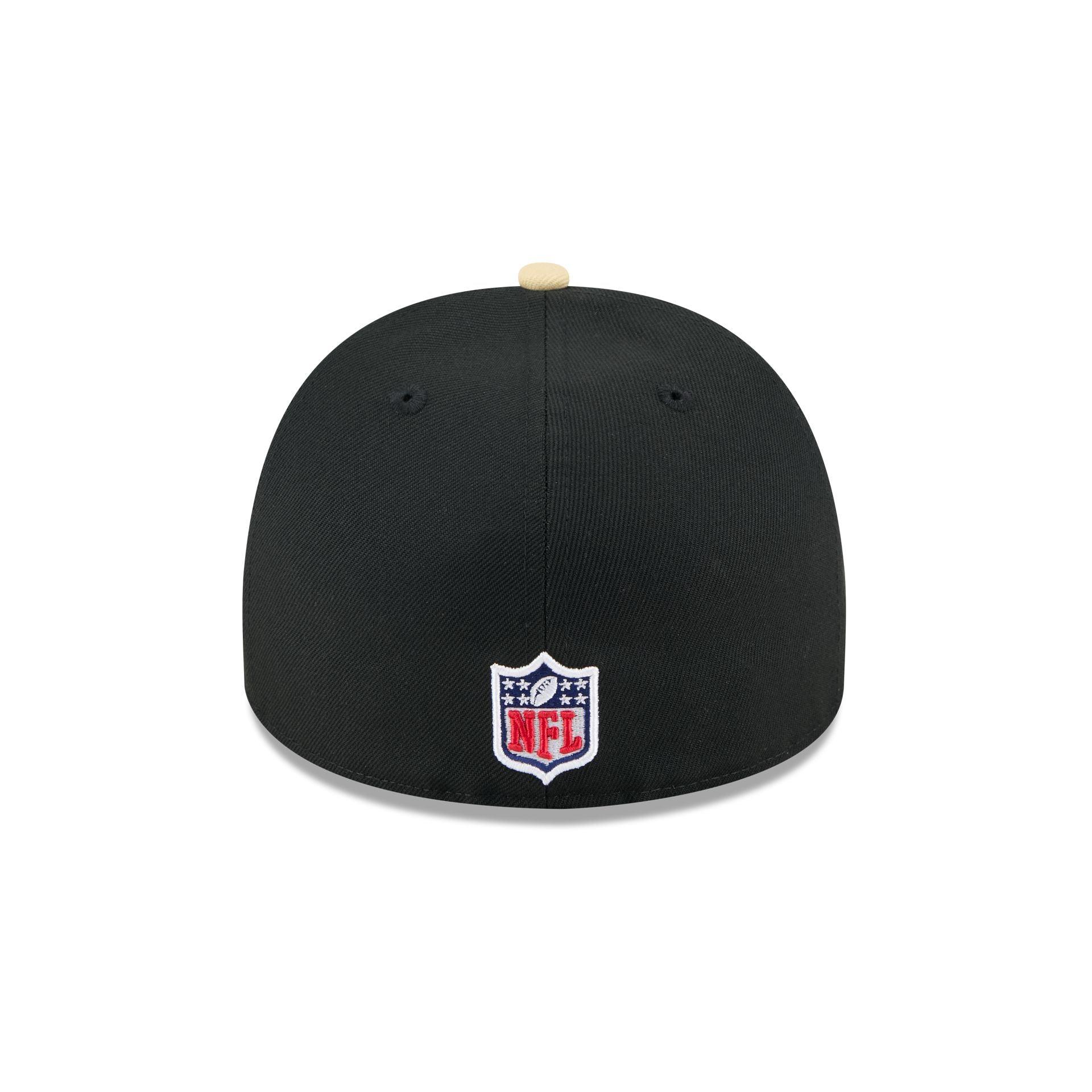 New Orleans Saints 2025 Draft Black 59FIFTY A-Frame Fitted Hat Male Product Image