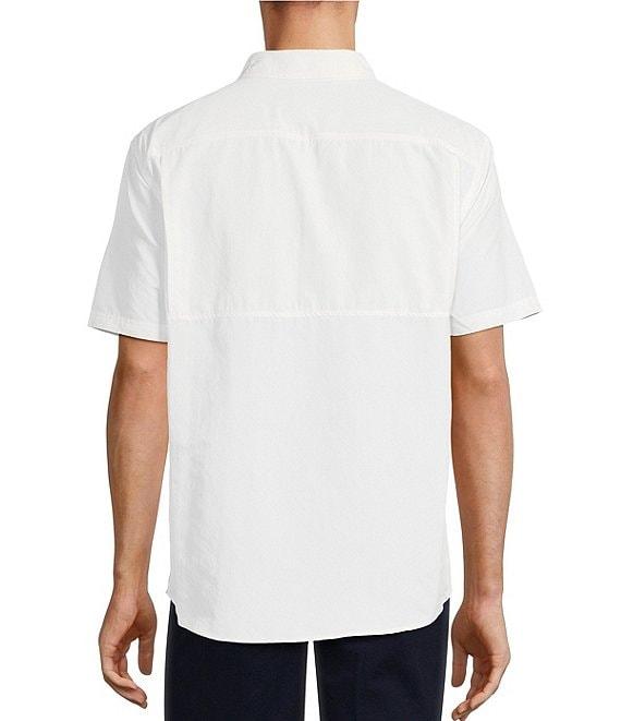 Roundtree & Yorke Performance Charter Vented Short Sleeve Solid Sport Shirt Product Image