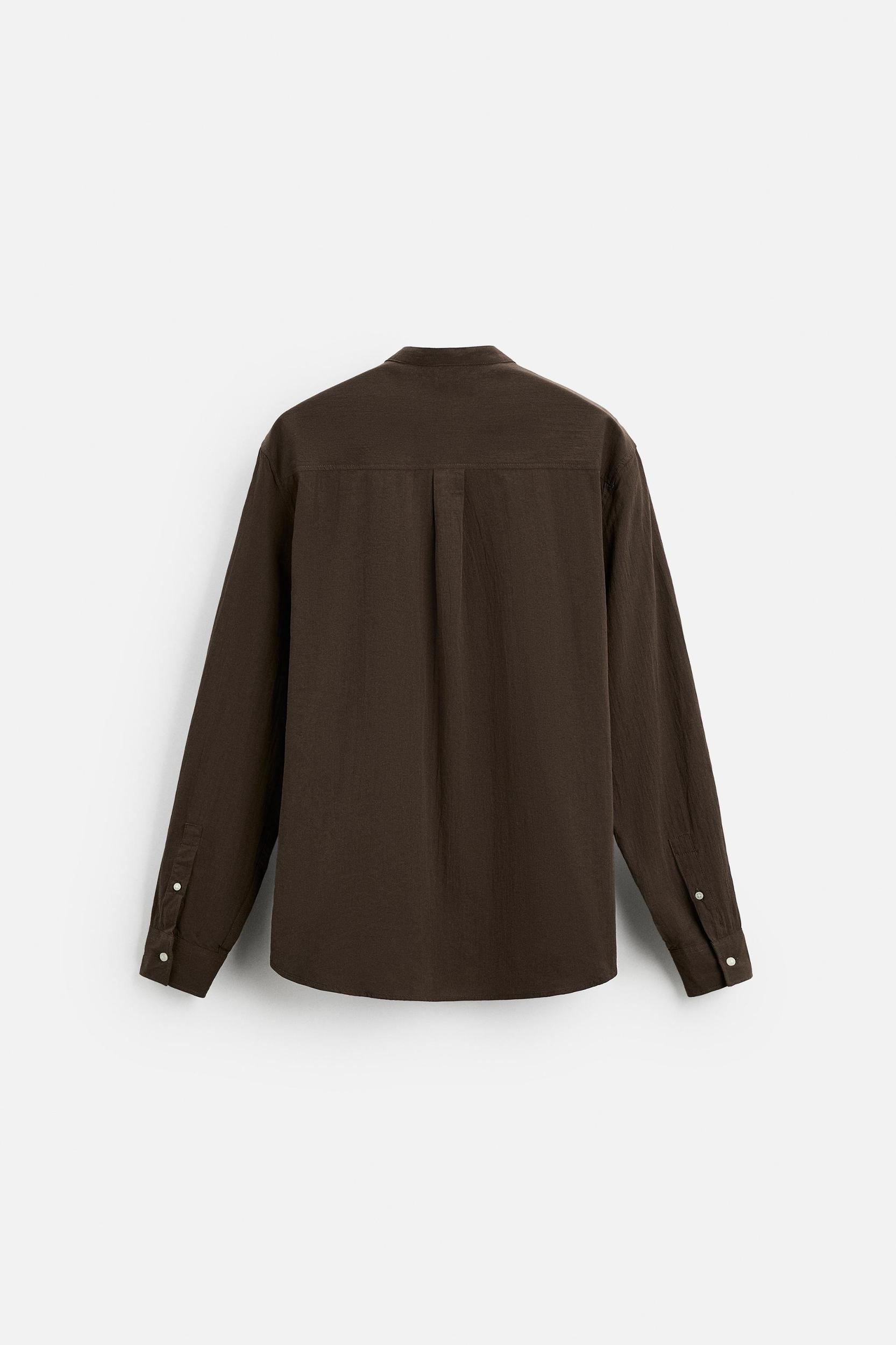 WRINKLED LOOK SHIRT Product Image