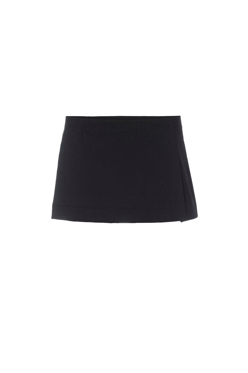 MICRO MINI SKIRT - BLACK Product Image
