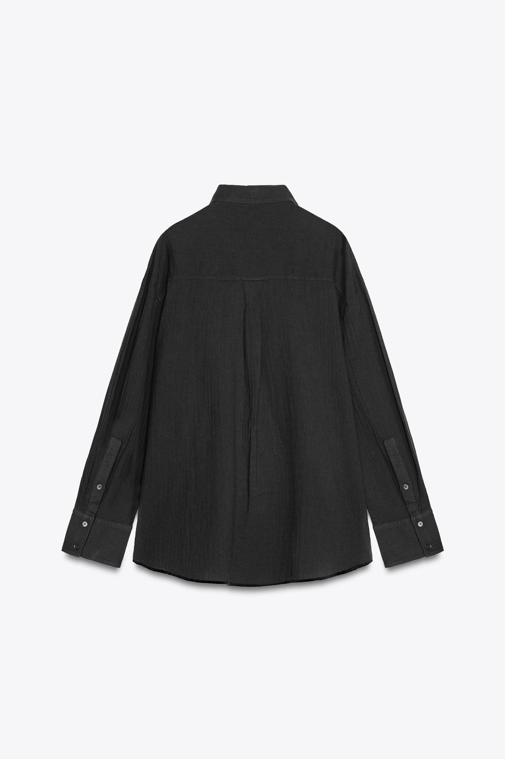 OVERSIZED GAUZE SHIRT Product Image