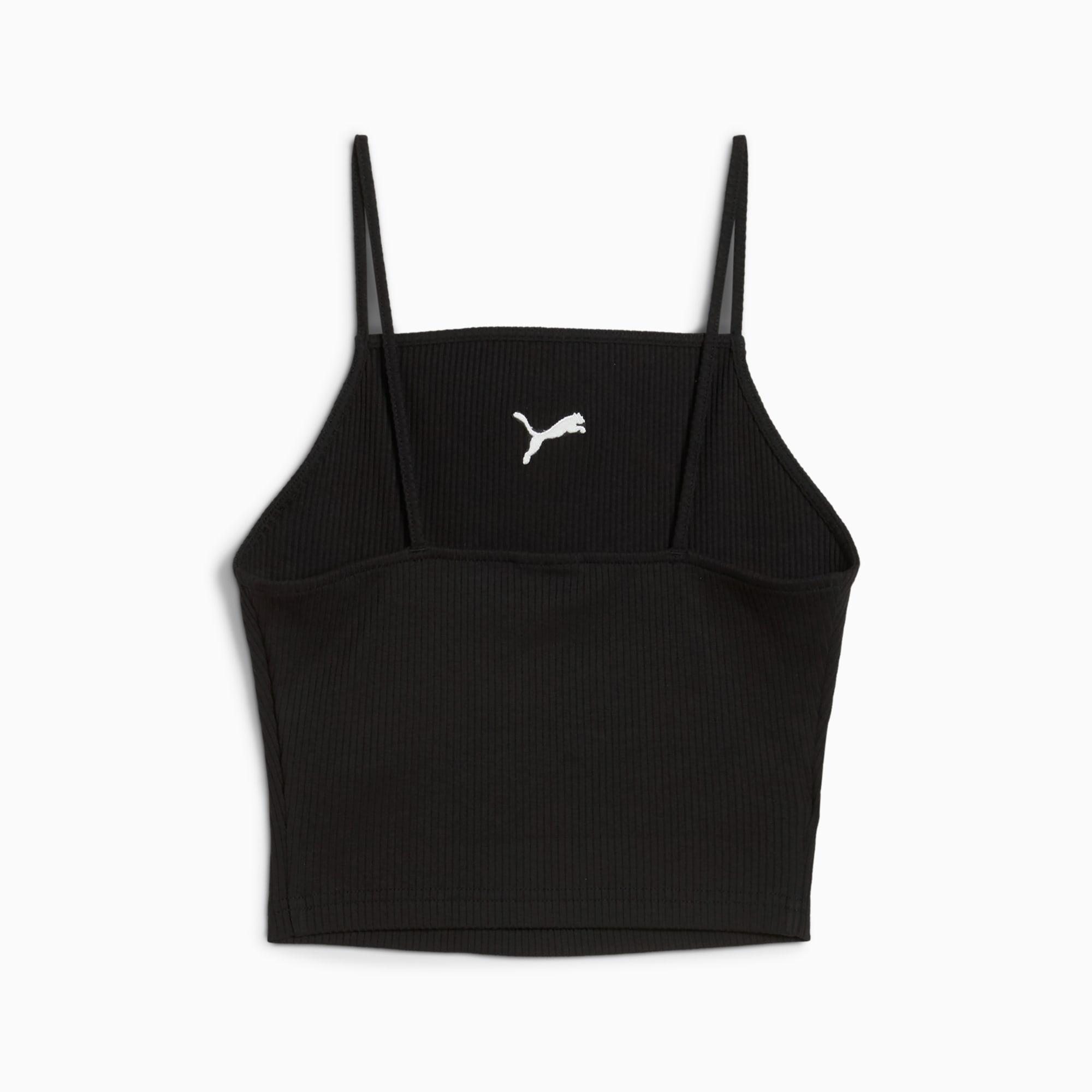 PUMA Wardrobe Essentials Women's Ribbed Tank Top Product Image