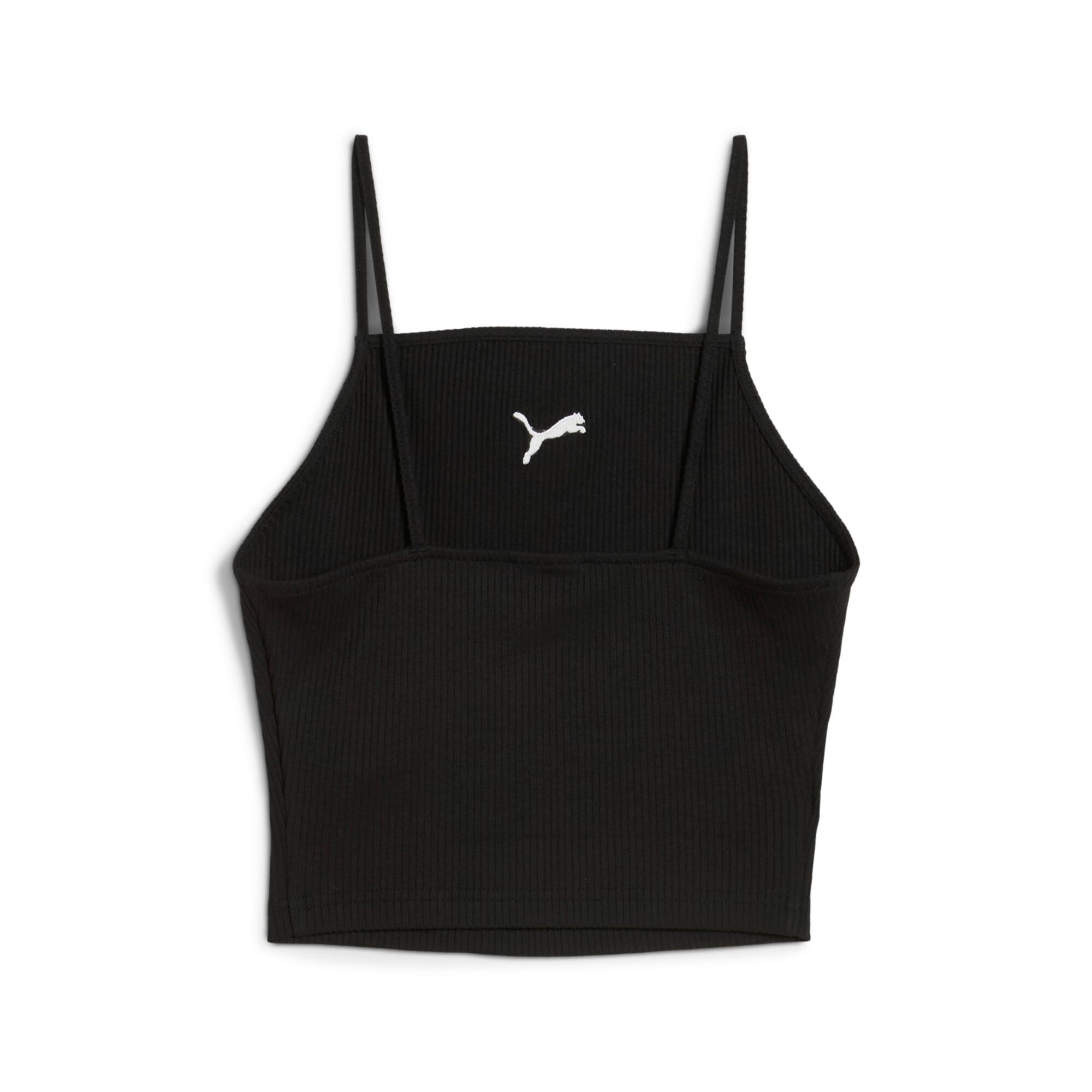 PUMA Wardrobe Essentials Women's Ribbed Tank Top Product Image