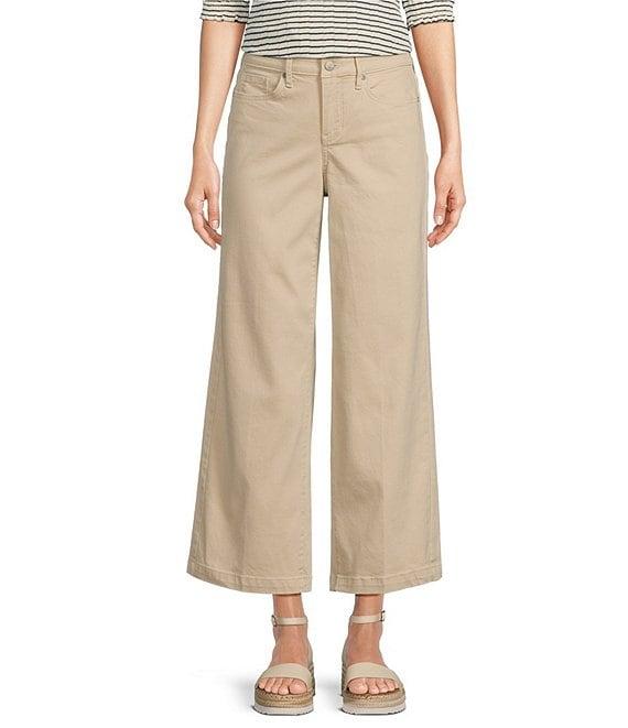 NYDJ Teresa Stretch Wide Leg Ankle Jeans Product Image