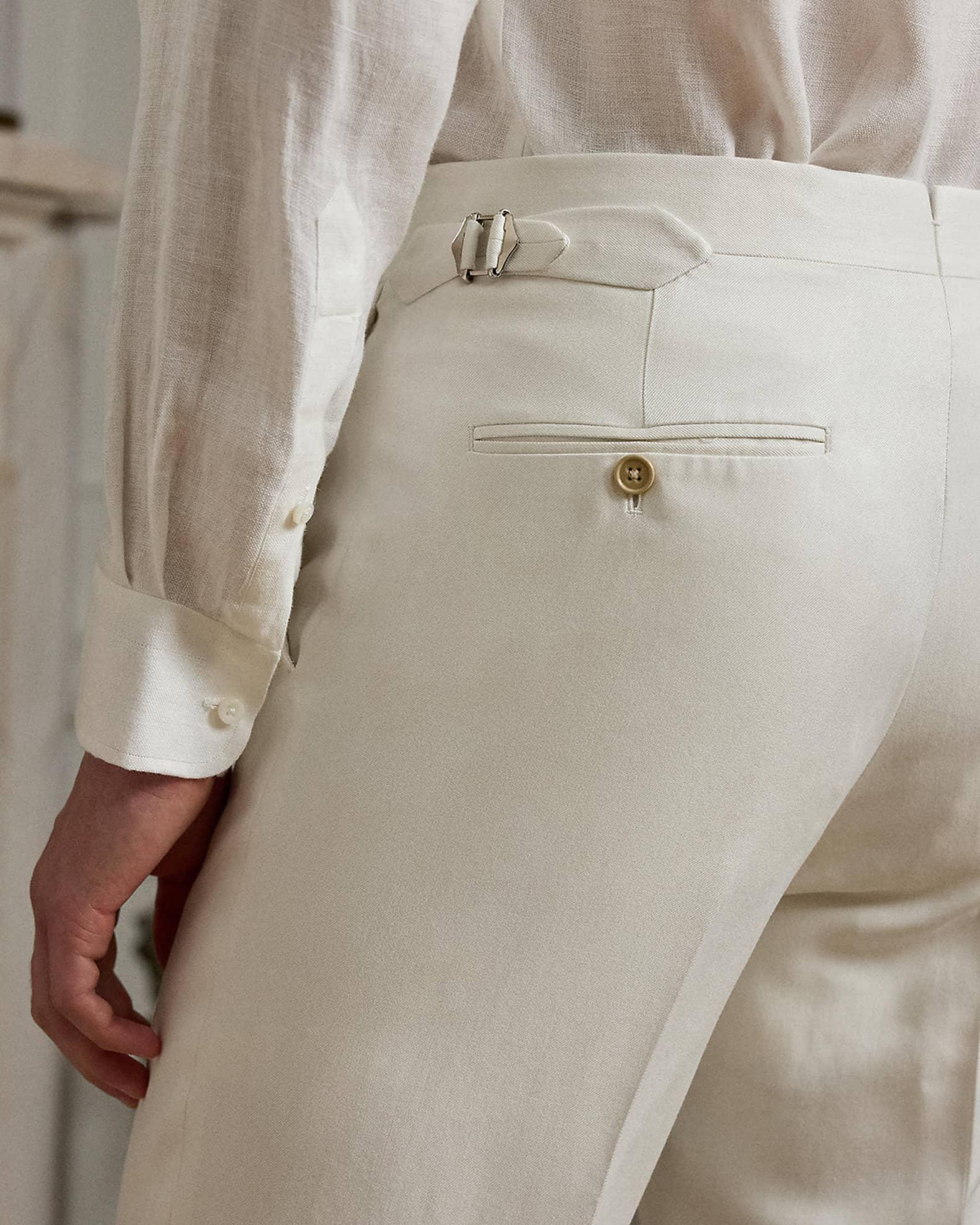 Men's NM X RL Gregory Handmade Silk Trousers Product Image