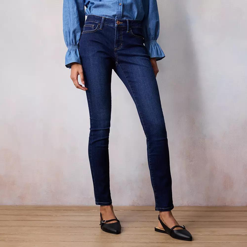 Women's LC Lauren Conrad Midrise 5-Pocket Skinny Jeans,  Product Image