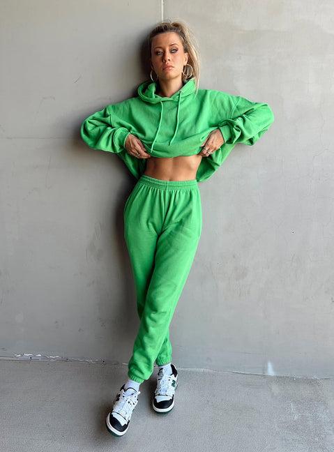 Renna Track Pants Green Product Image