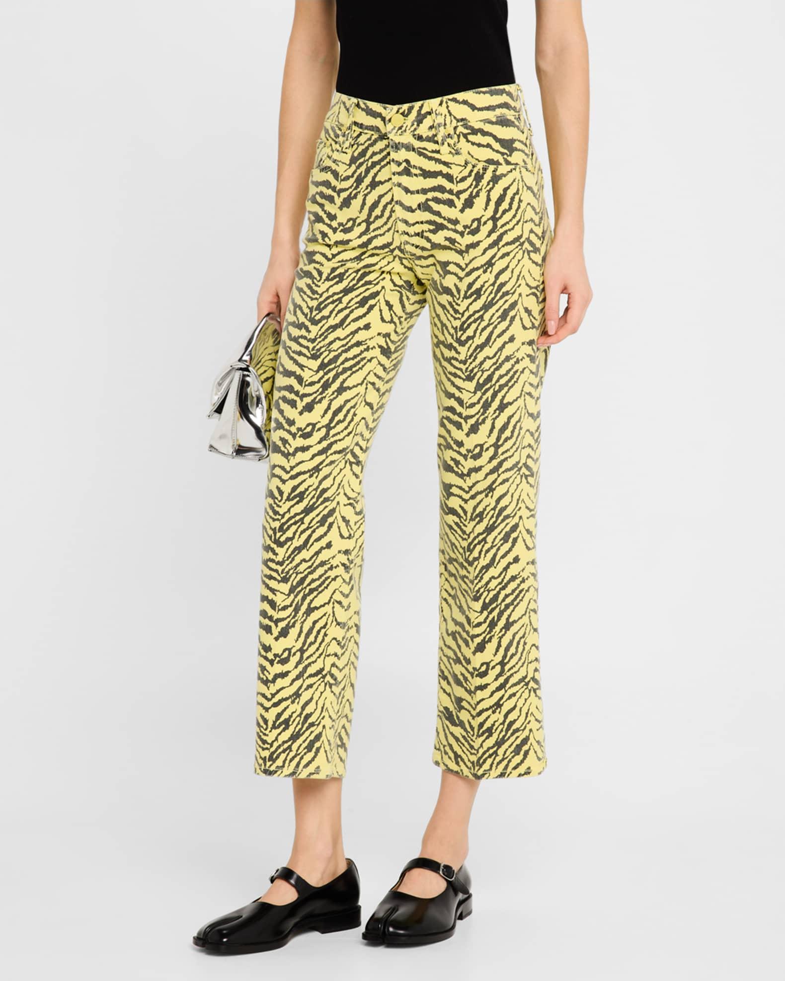 The Mid-Rise Zip Rambler Ankle Jeans Product Image