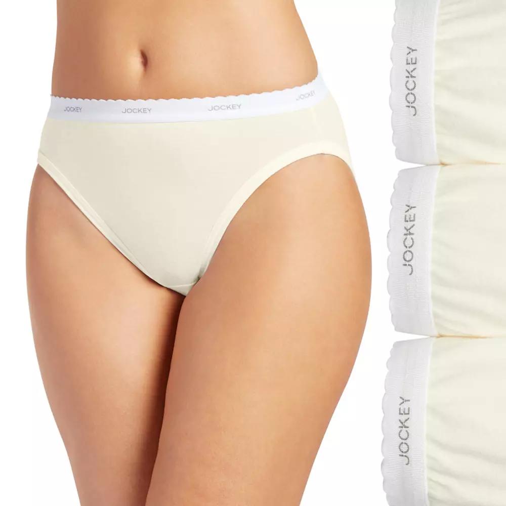 Women's Jockey® Classics 3-pk. French-Cut Brief Panty Set 9480,  Product Image