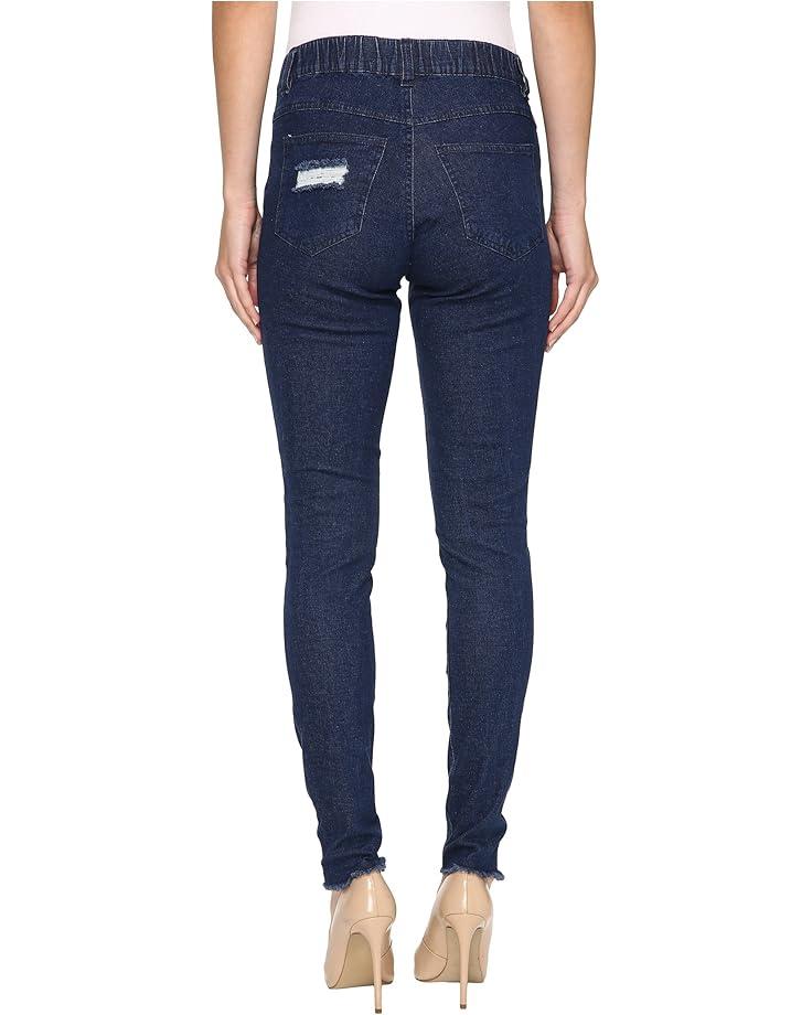 Reversible Denim Leggings Product Image