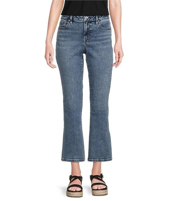 Tommy Bahama Indigo Bootcut Mid Rise Cropped Jean Product Image