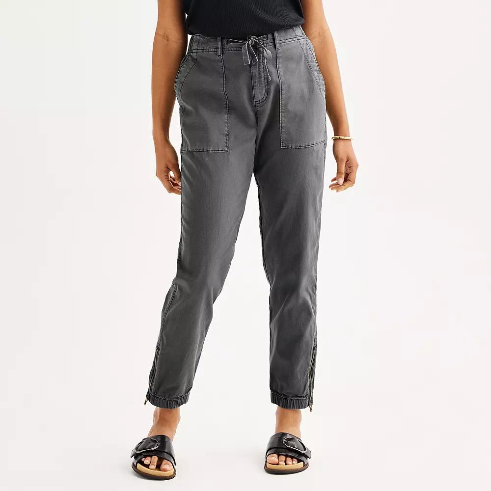 Petite Sonoma Goods For Life® Core Utility Jogger, Women's,  Product Image