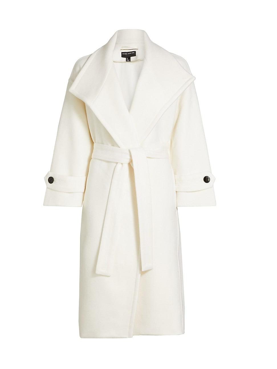 Womens Evelyn Wool-Cashmere Trench Coat Product Image