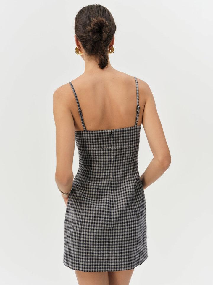 Savannah Mini Dress — Black Product Image