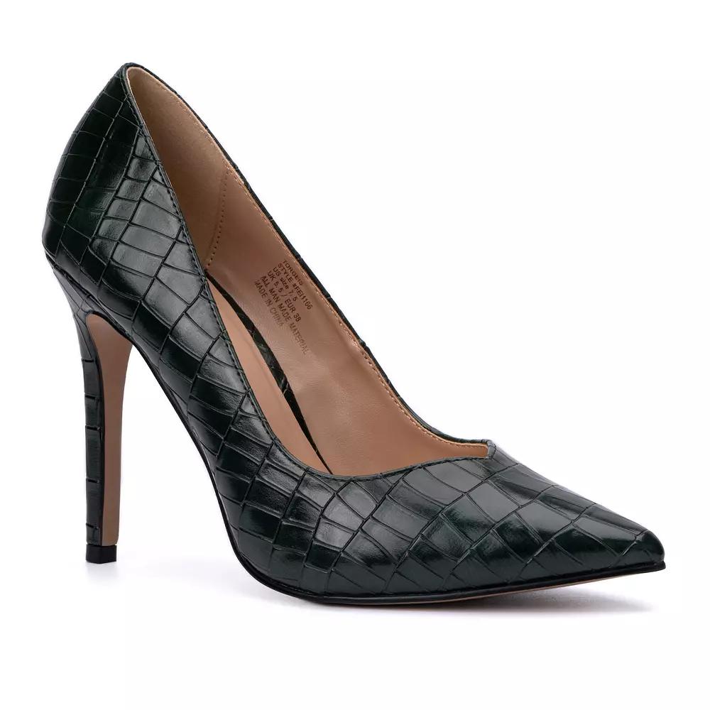 Torgeis Daisy Women's Heels, Size: 7.5, Green Product Image