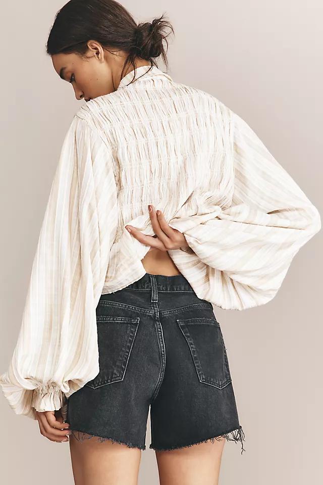 AGOLDE Parker Denim Long Shorts Product Image