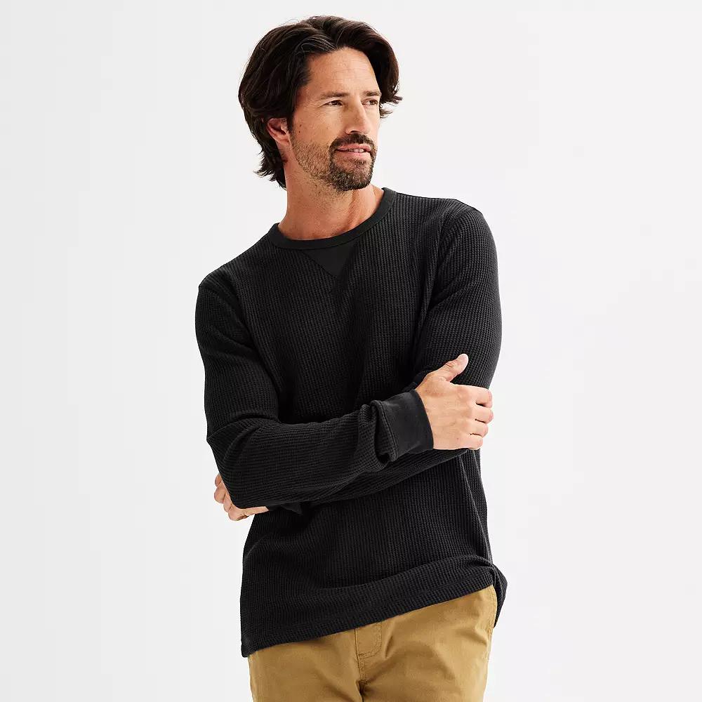 Men's Sonoma Goods For Life® The Essential Waffle Thermal Tee,  Product Image